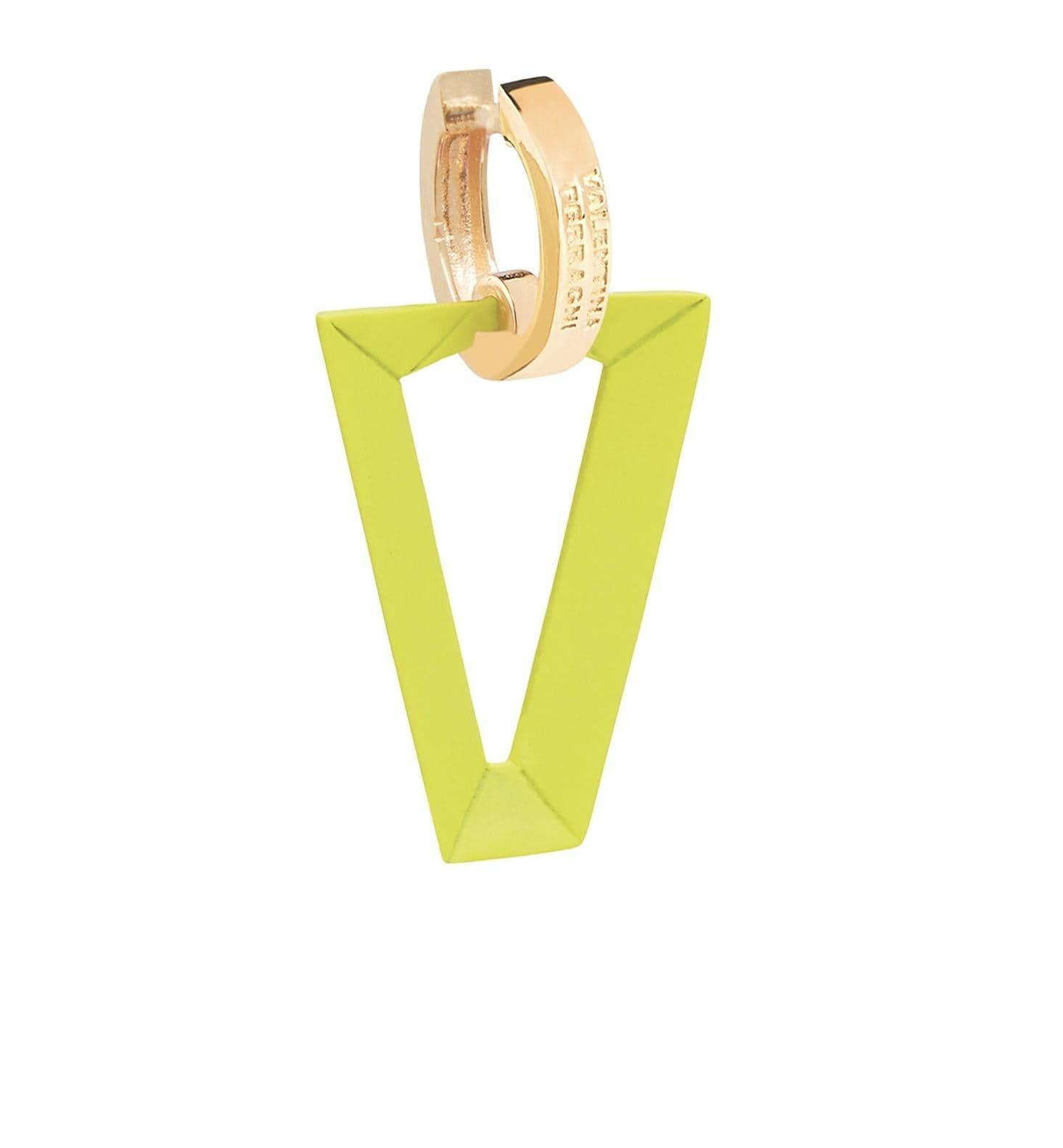 VALENTINA FERRAGNI - MONO ORECCHINO UALI FLUO LIME in Orecchini Alba Gioielli - Casoria, commercioVirtuoso.it