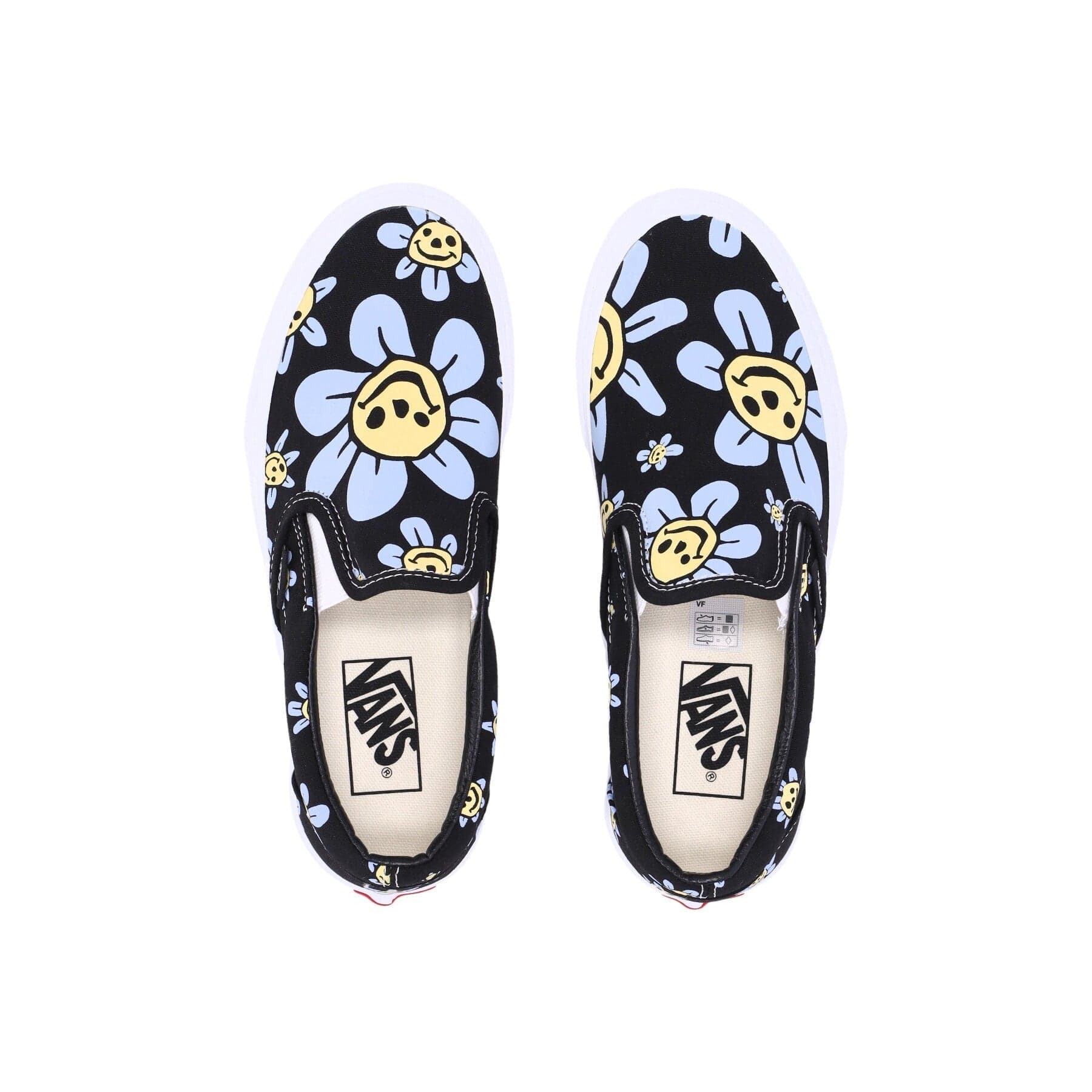 VANS Scarpa Bassa Uomo Classic Slip-on Trippy Grin Floral Black/yellow da uomo in Sneaker casual Drestige - Casamassima, commercioVirtuoso.it