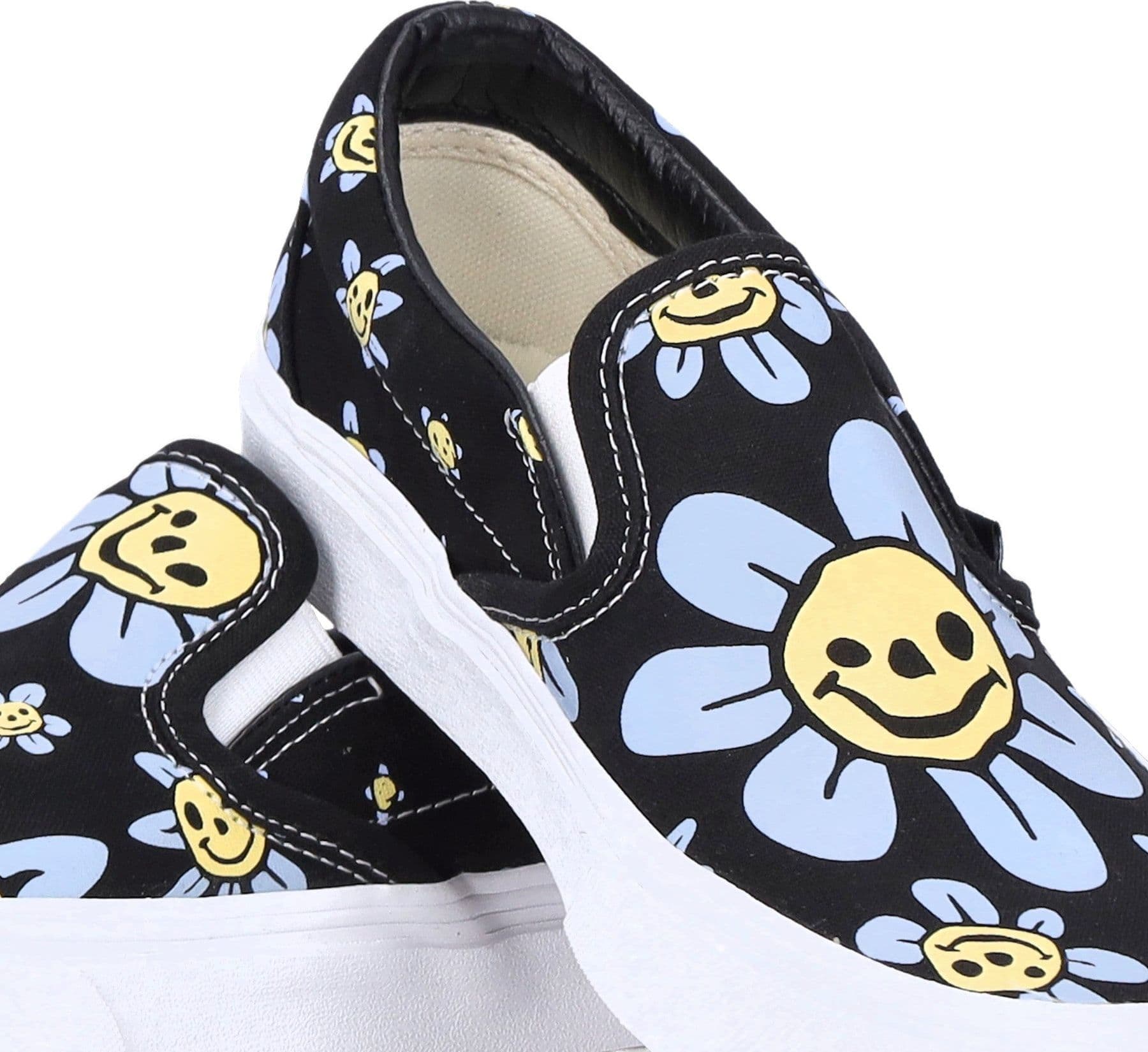 VANS Scarpa Bassa Uomo Classic Slip-on Trippy Grin Floral Black/yellow da uomo in Sneaker casual Drestige - Casamassima, commercioVirtuoso.it