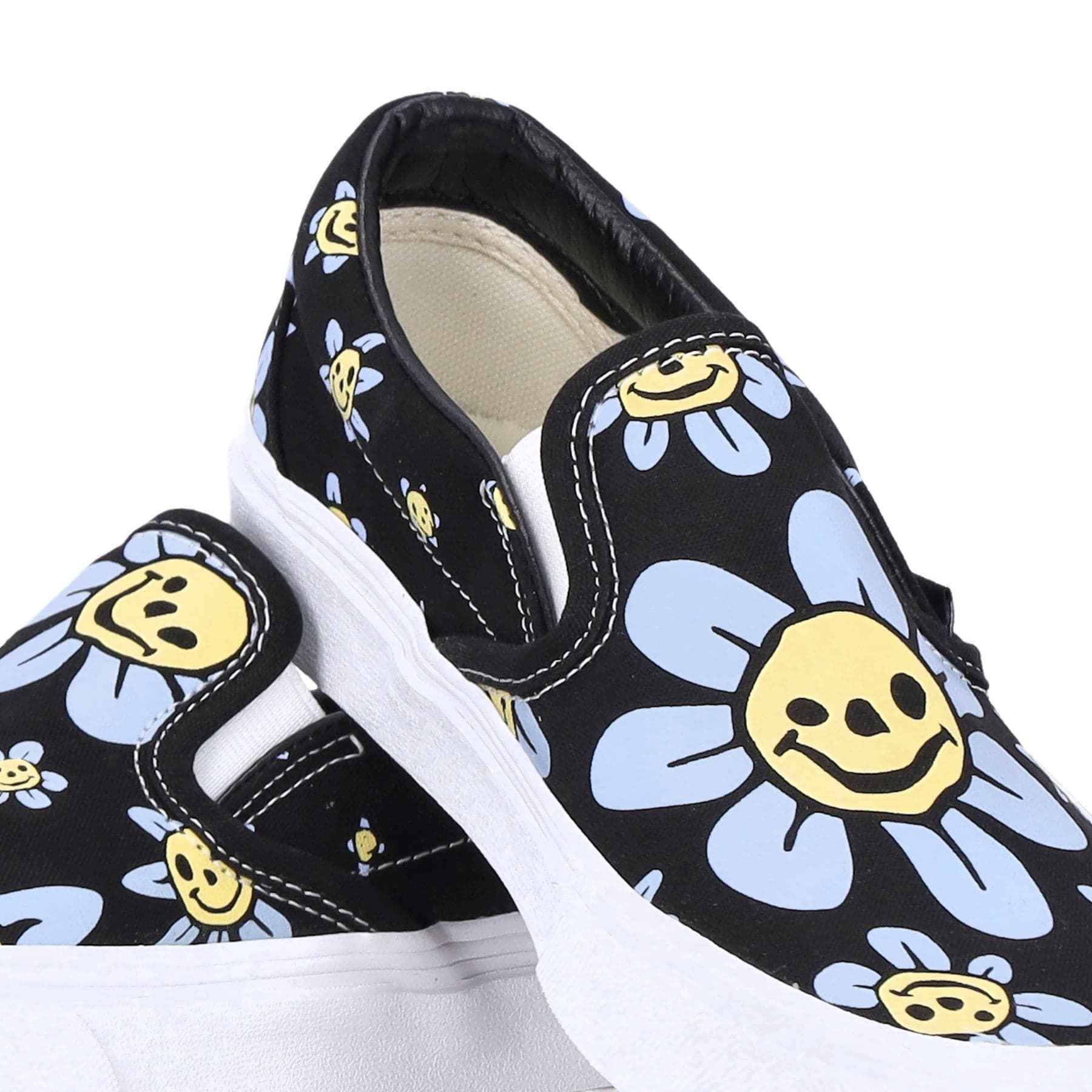 VANS Scarpa Bassa Uomo Classic Slip-on Trippy Grin Floral Black/yellow da uomo in Sneaker casual Drestige - Casamassima, commercioVirtuoso.it