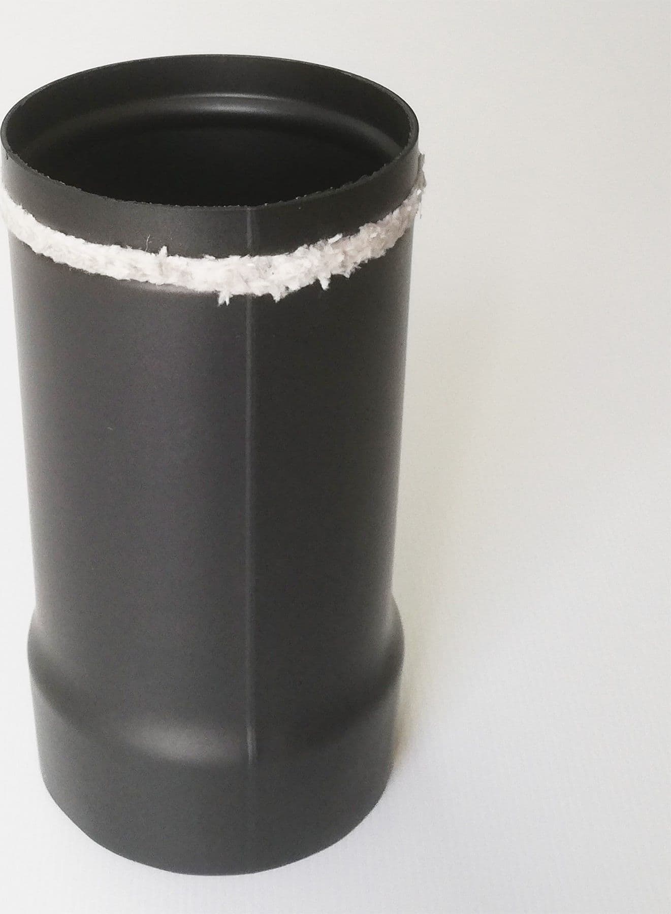Tubo nero telescopico da 180mm per stufa a legna in Tubi di scarico Aloiserw.com - Altomonte, commercioVirtuoso.it