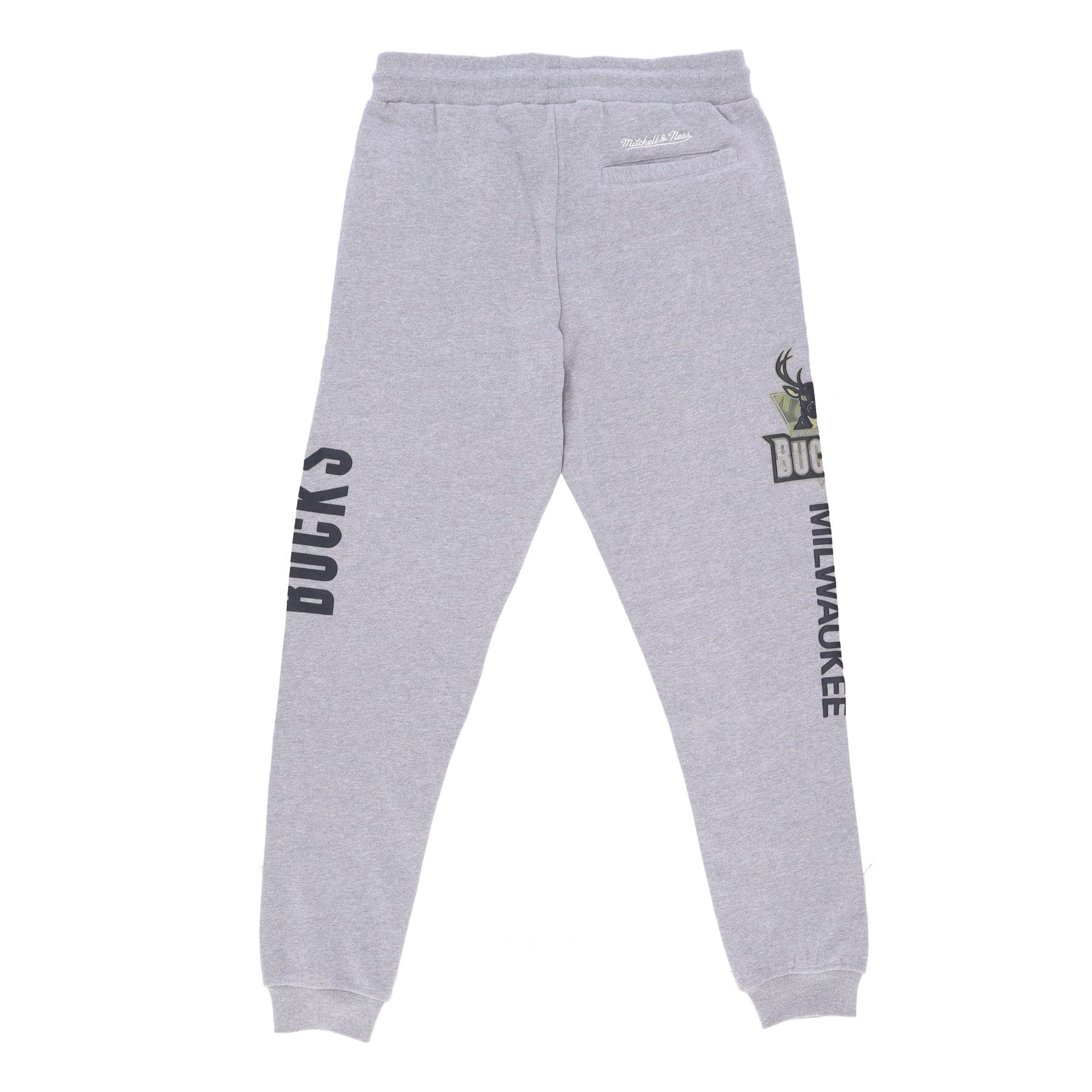 MITCHELL &amp; NESS Pantalone Tuta Felpato Uomo Nba Ghost Green Camo Sweatpants Hardwood Classics Milbuc Grey Heather da uomo in Pantaloni sportivi Drestige - Casamassima, commercioVirtuoso.it
