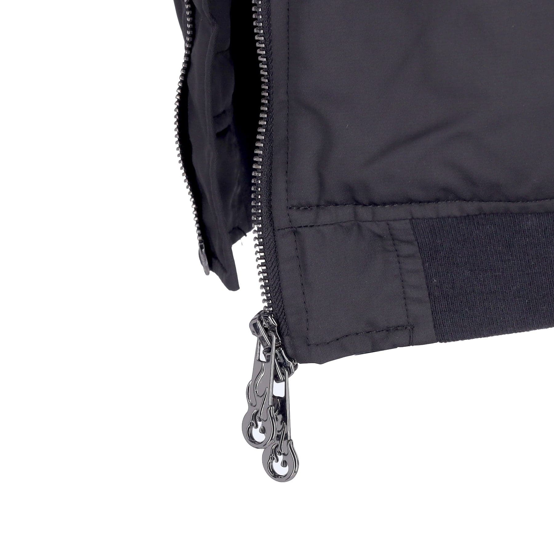 VISION OF SUPER Giubbotto Bomber Uomo Embroidered Flames Bomber Black/red da uomo in Giacche Drestige - Casamassima, commercioVirtuoso.it