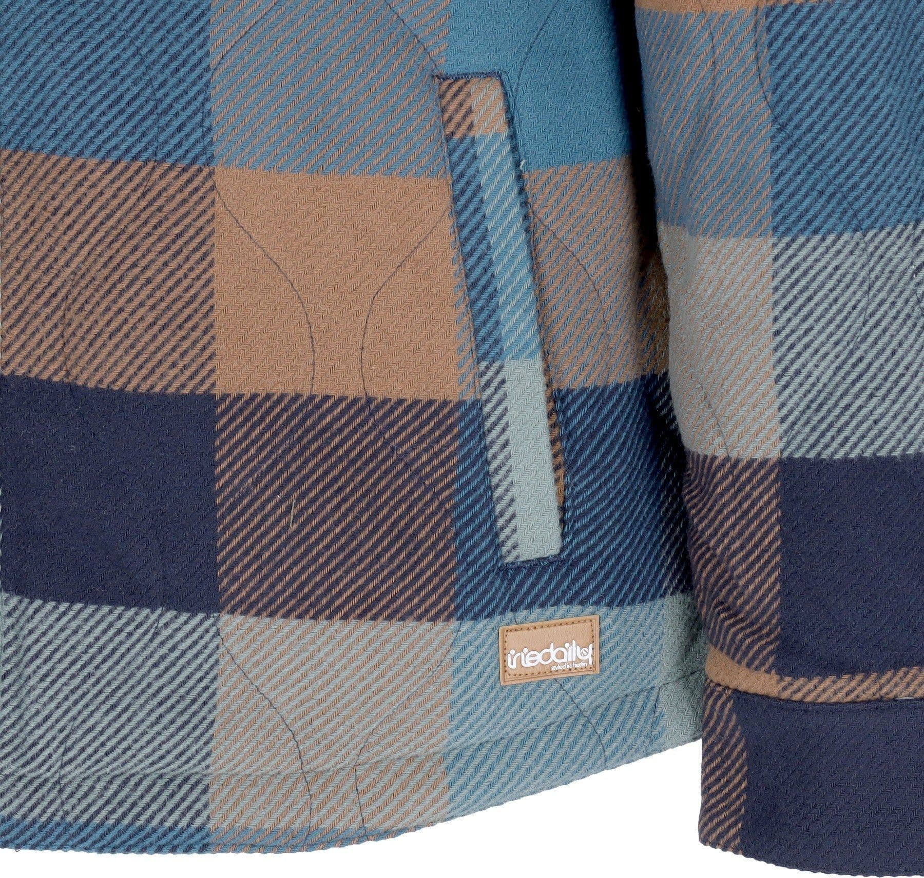 IRIEDAILY Camicia Imbottita Uomo Young Fella Jacket Blue Beryl da uomo in Camicie casual Drestige - Casamassima, commercioVirtuoso.it