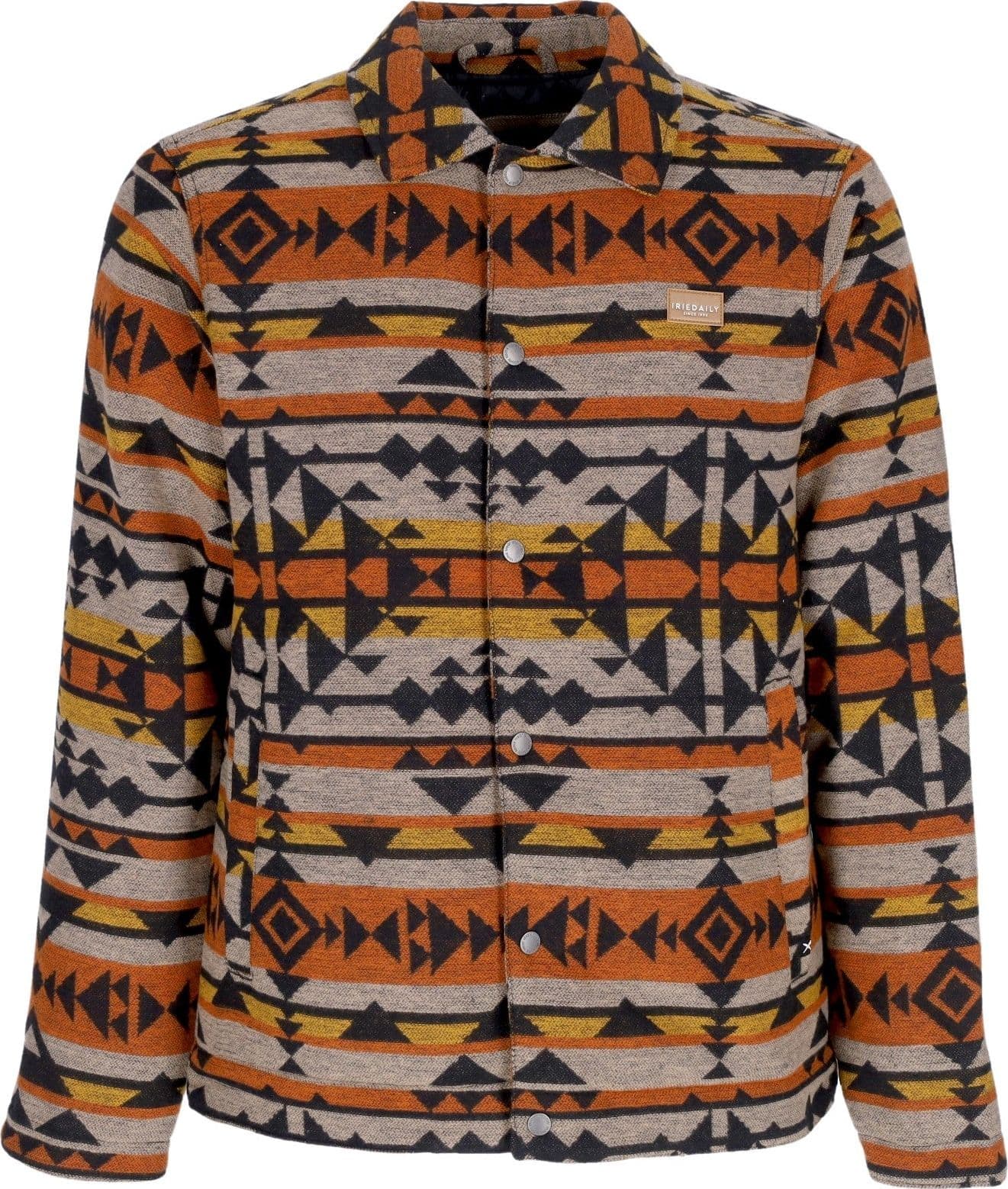IRIEDAILY Giacca Coach Jacket Uomo Santania Jacket Khaki