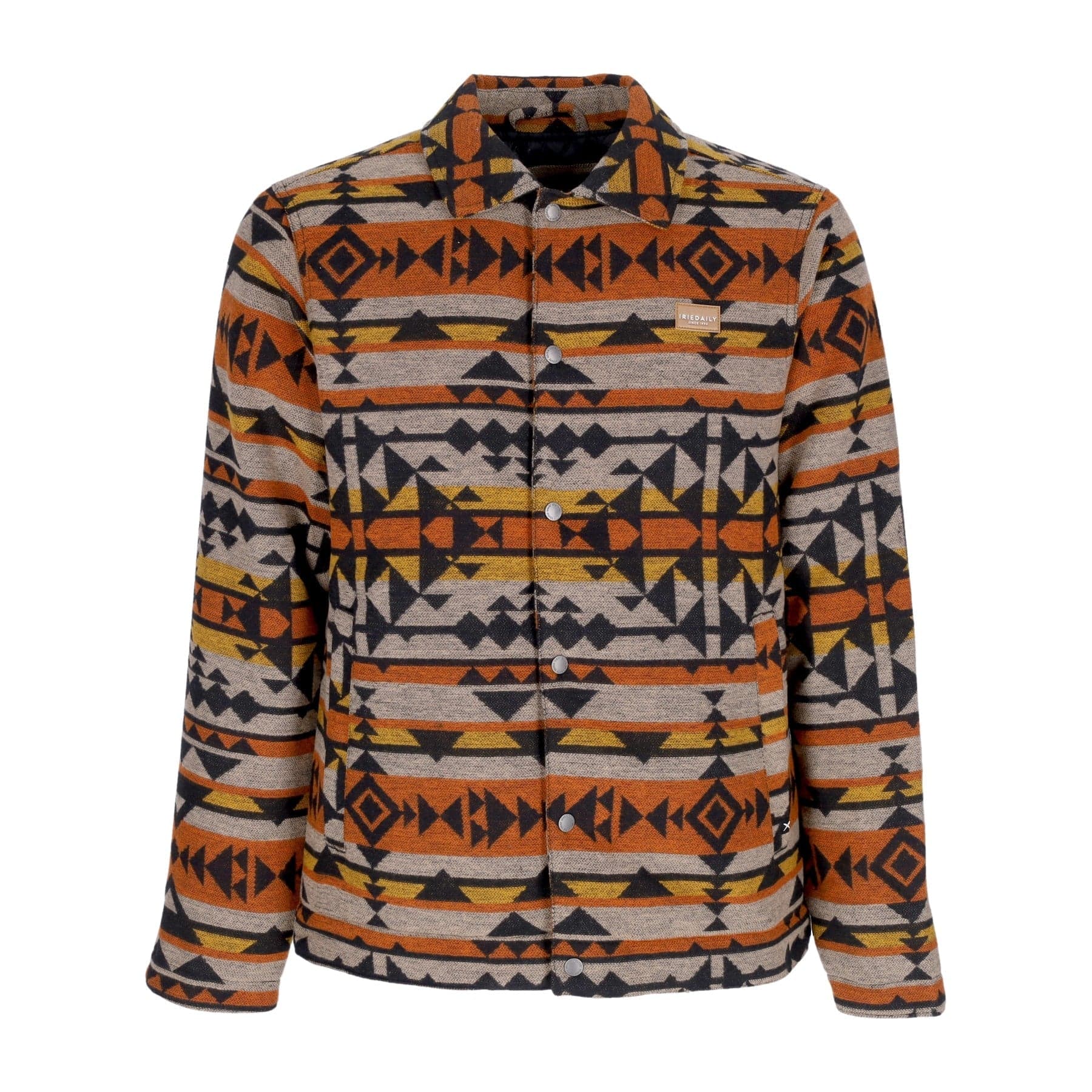 IRIEDAILY Giacca Coach Jacket Uomo Santania Jacket Khaki