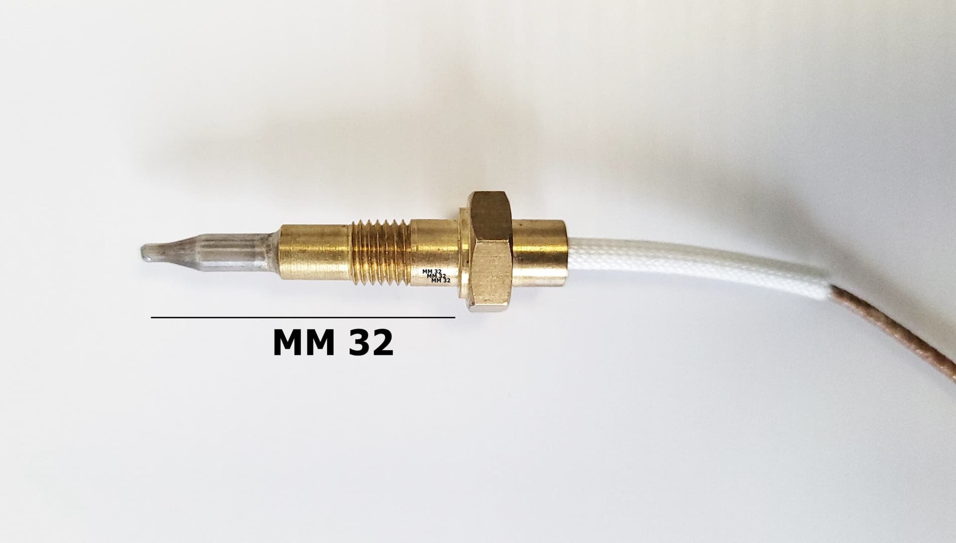 TERMOCOPPIA PER CUCINA A GAS SONDA 32 MM ATTACCO FILETTATO UNIVERSALE TC 40 in prodotto EuroStore07 - Alatri, commercioVirtuoso.it