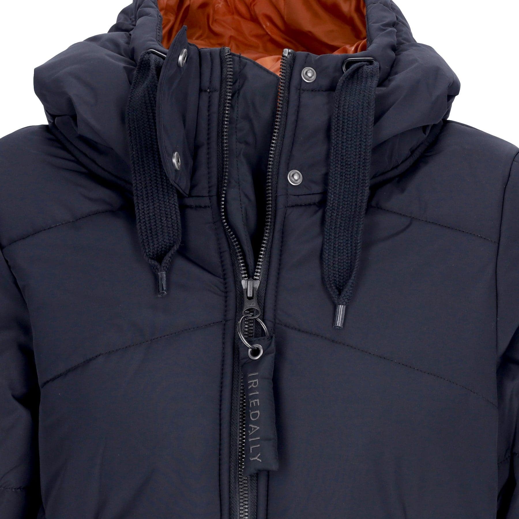 IRIEDAILY Piumino Lungo Donna Paddie Coat Black da donna in Cappotti Drestige - Casamassima, commercioVirtuoso.it