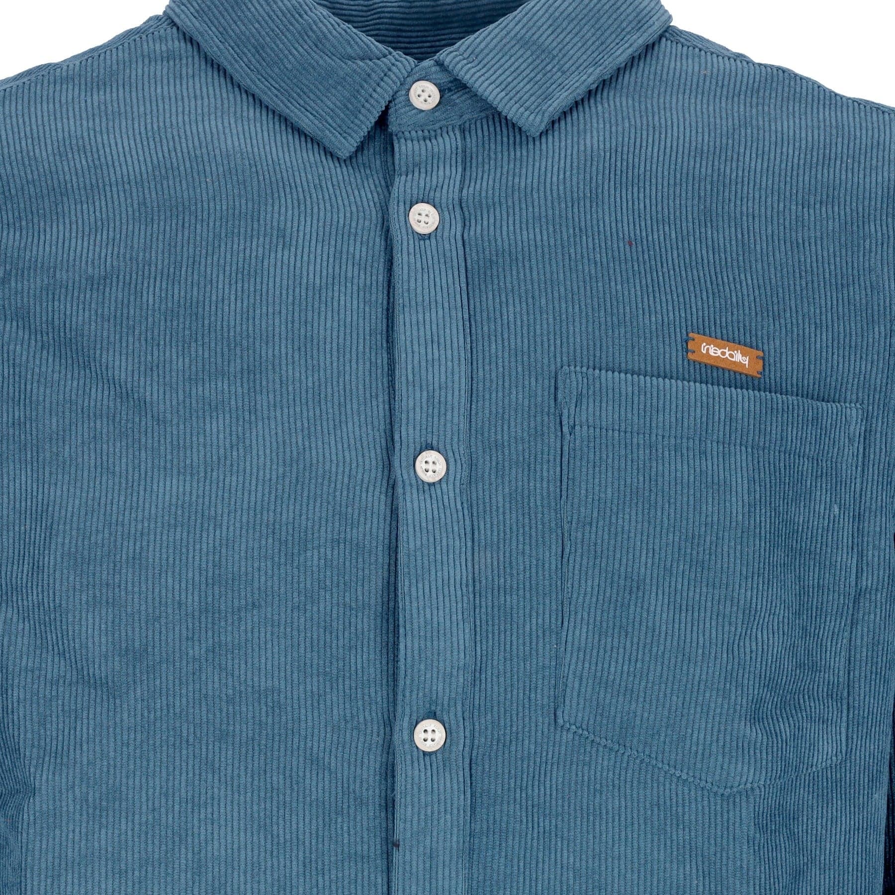 IRIEDAILY Camicia Manica Lunga Uomo Roy L/s Shirt Blue Beryl da uomo in Camicie casual Drestige - Casamassima, commercioVirtuoso.it