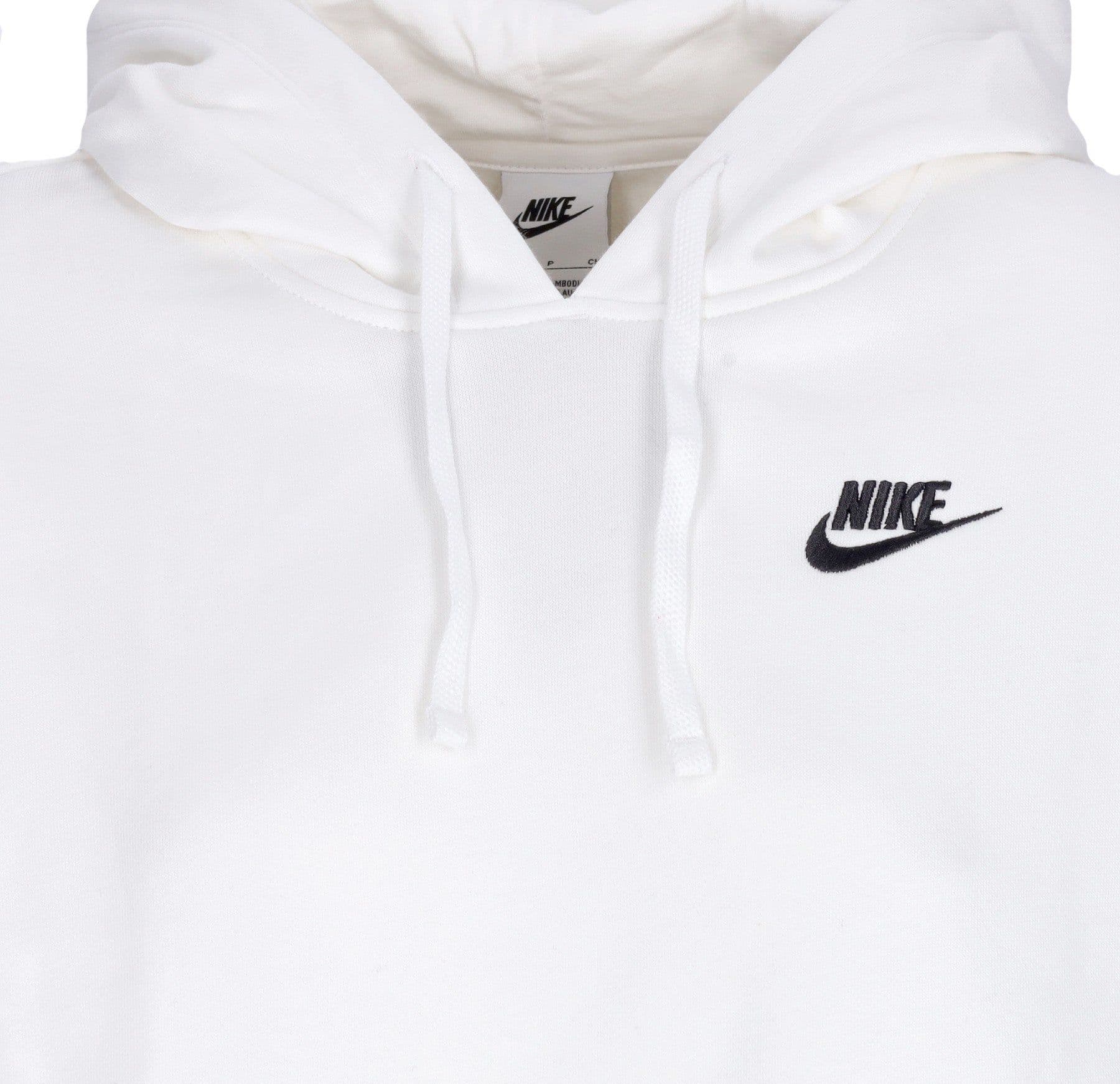 Nike Felpa Cappuccio Donna Sportswear Club Fleece Oversized Hoodie Ssnl White/black da donna in Felpe con cappuccio Drestige - Casamassima, commercioVirtuoso.it