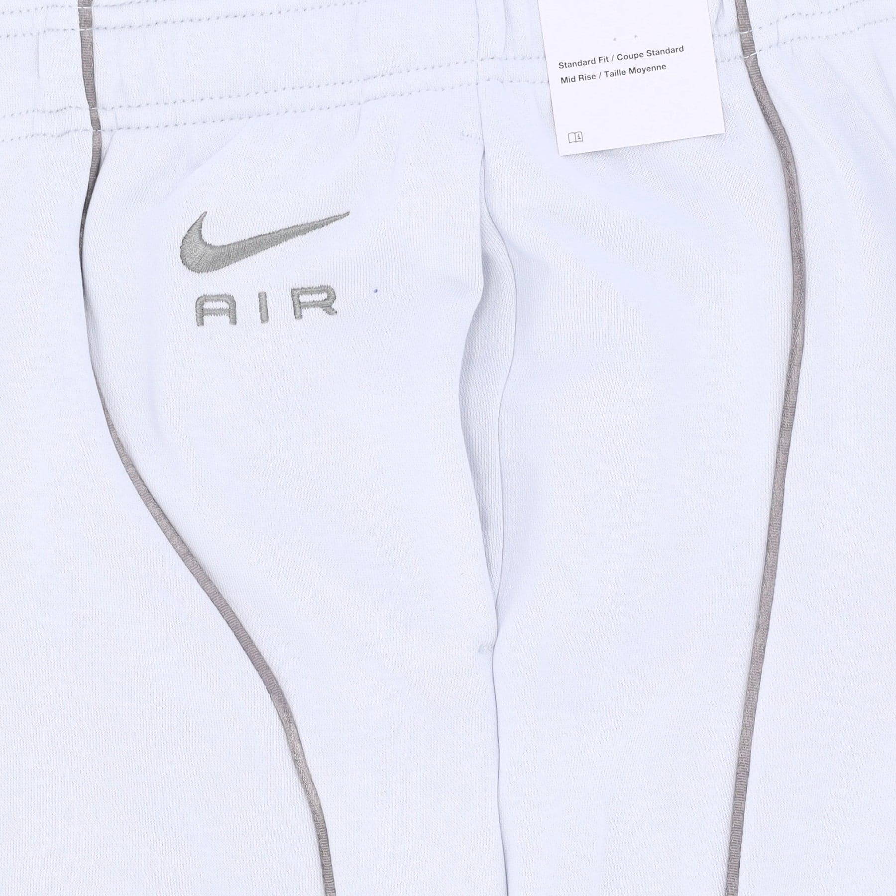 Nike Pantalone Tuta Felpato Donna Sportswear Air Fleece Mid-rise Joggers Pure Platinum/flat Pewter/flat Pewter da donna in Pantaloni sportivi Drestige - Casamassima, commercioVirtuoso.it