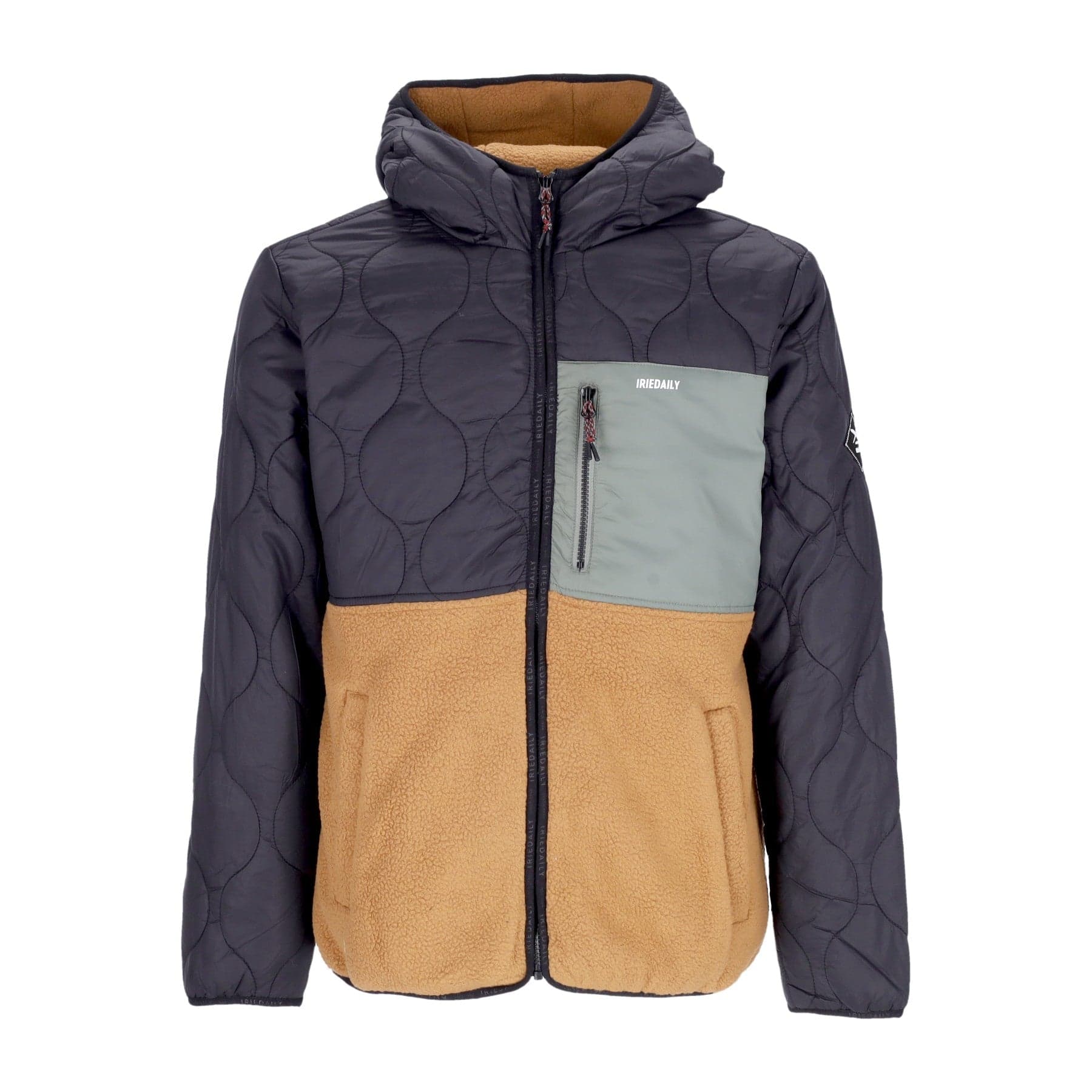 IRIEDAILY Giubbotto Uomo Tedstep Jacket Black