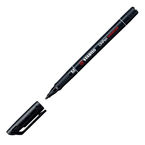 Pennarello Stabilo Ohpen 843 Permanente Medio Nero