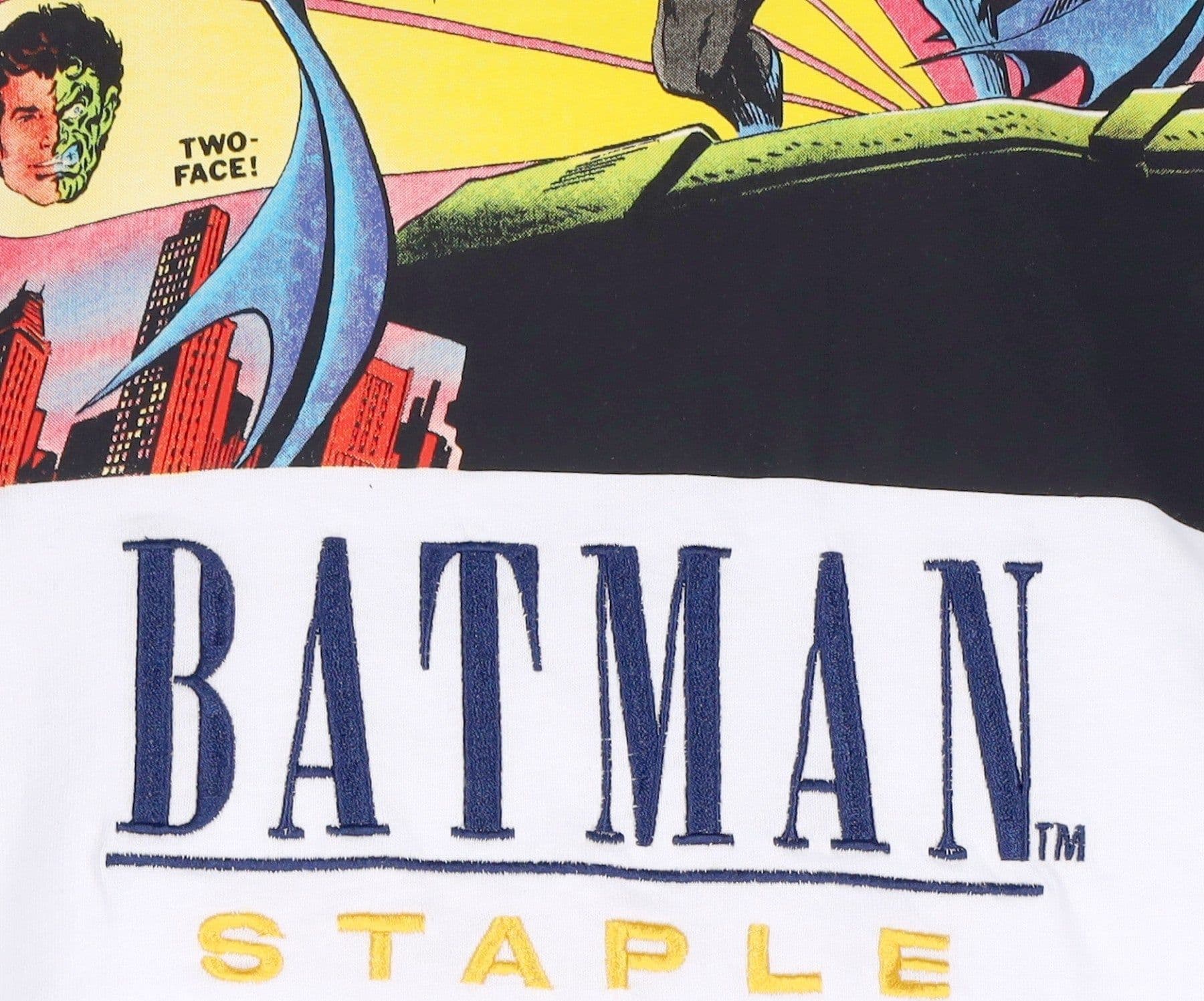 STAPLE Maglietta Manica Lunga Uomo Panel L/s Tee X Batman White da uomo in T-shirt Drestige - Casamassima, commercioVirtuoso.it