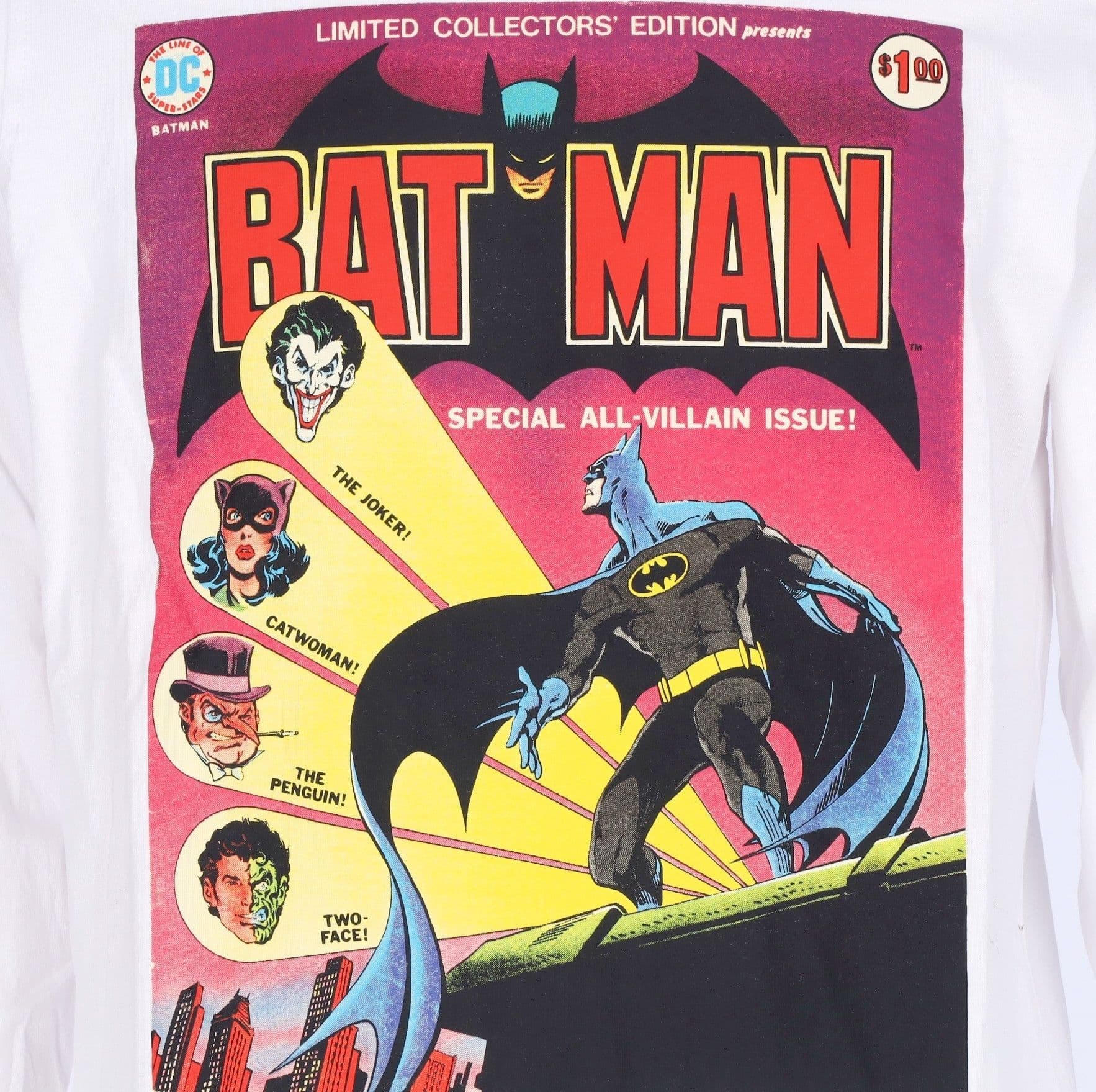 STAPLE Maglietta Manica Lunga Uomo Panel L/s Tee X Batman White da uomo in T-shirt Drestige - Casamassima, commercioVirtuoso.it