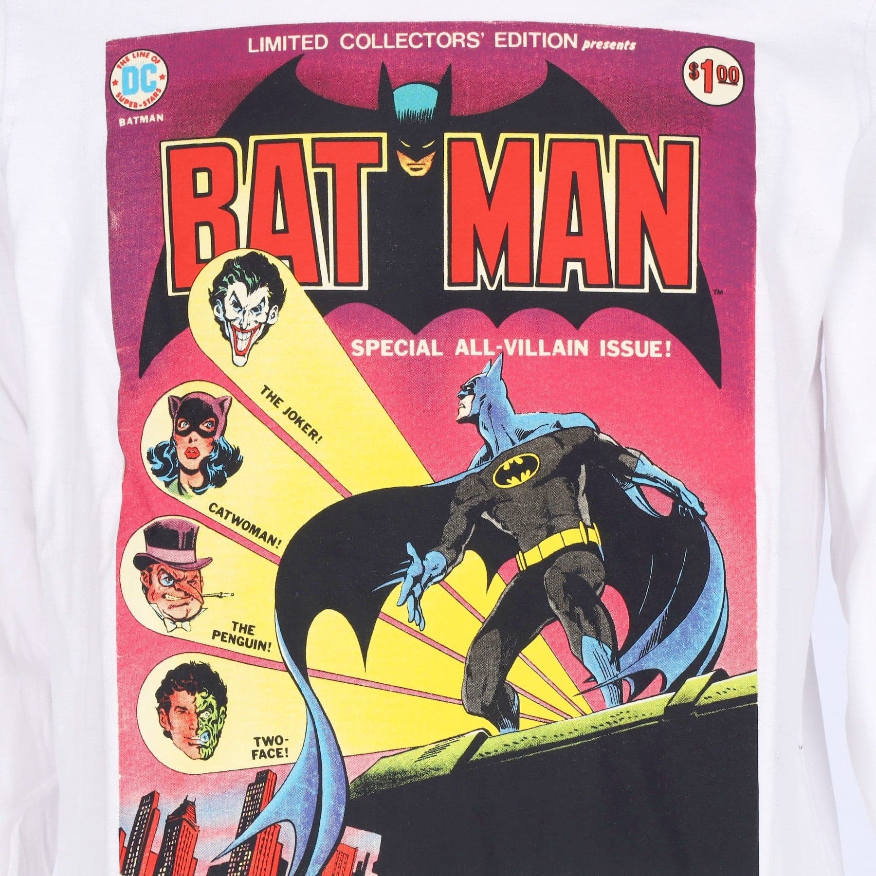 STAPLE Maglietta Manica Lunga Uomo Panel L/s Tee X Batman White da uomo in T-shirt Drestige - Casamassima, commercioVirtuoso.it