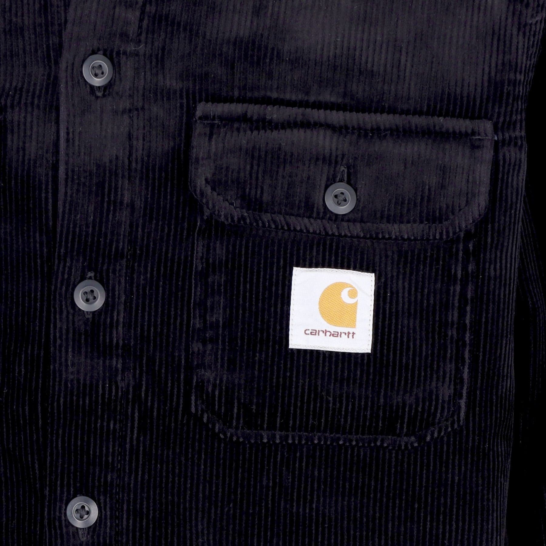 CARHARTT WIP Camicia Imbottita Uomo Whitsome Shirt Jacket Black da uomo in Camicie casual Drestige - Casamassima, commercioVirtuoso.it