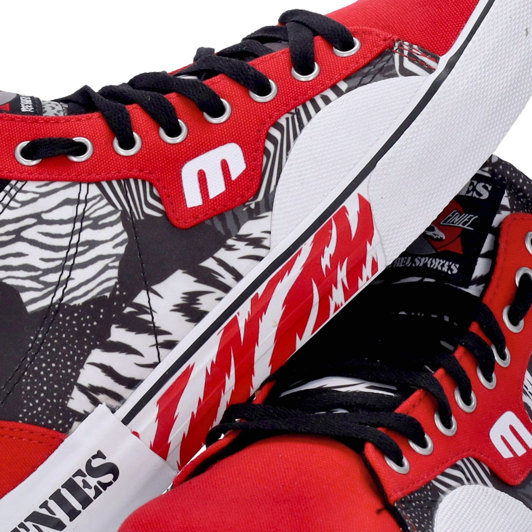 ETNIES Scarpe Skate Uomo Kayson High X Rebel Sports Red/white/black da uomo in Scarpe da Skateboard da uomo Drestige - Casamassima, commercioVirtuoso.it
