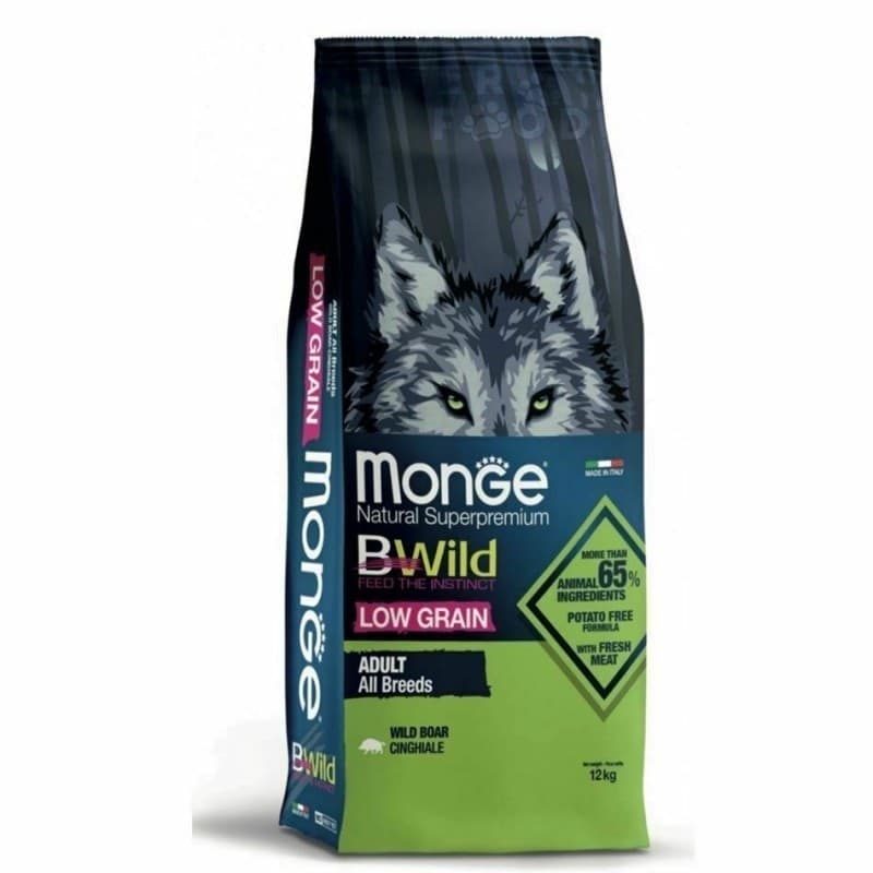Monge BWild Low Grain secco Cani Adulti cinghiale in Secco 101 Market - Poggibonsi, commercioVirtuoso.it