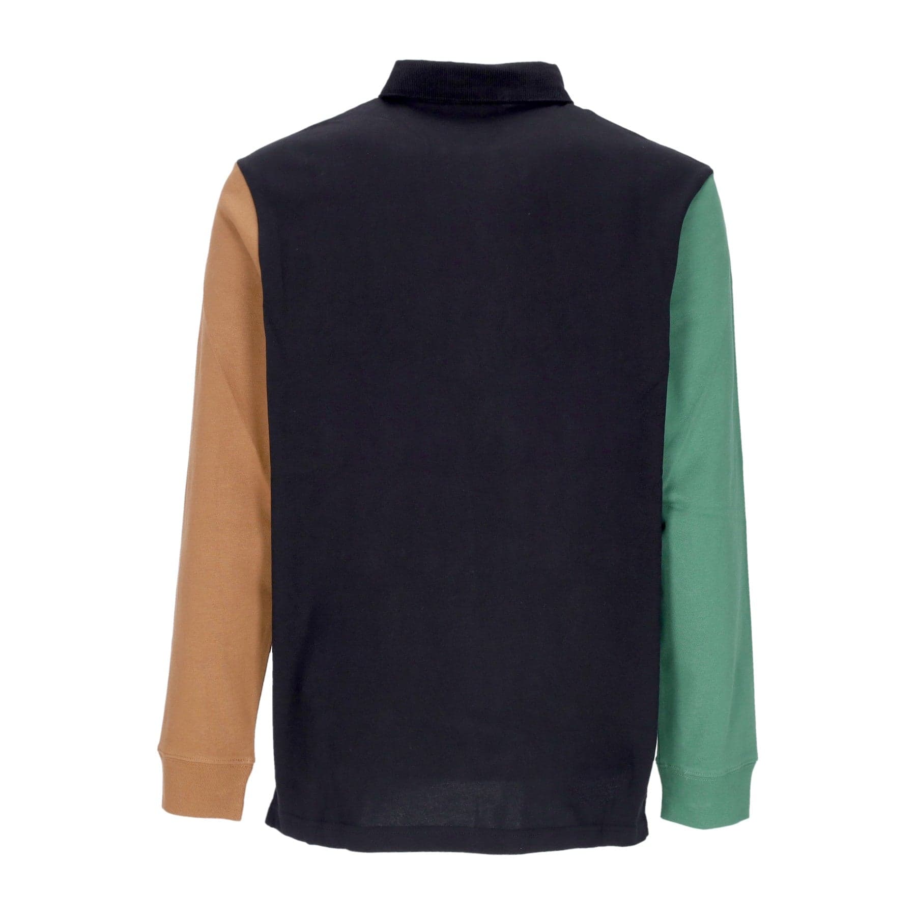 CARHARTT WIP Polo Manica Lunga Uomo Cord Rugby L/s Shirt Black/multicolor da uomo in Polo Drestige - Casamassima, commercioVirtuoso.it