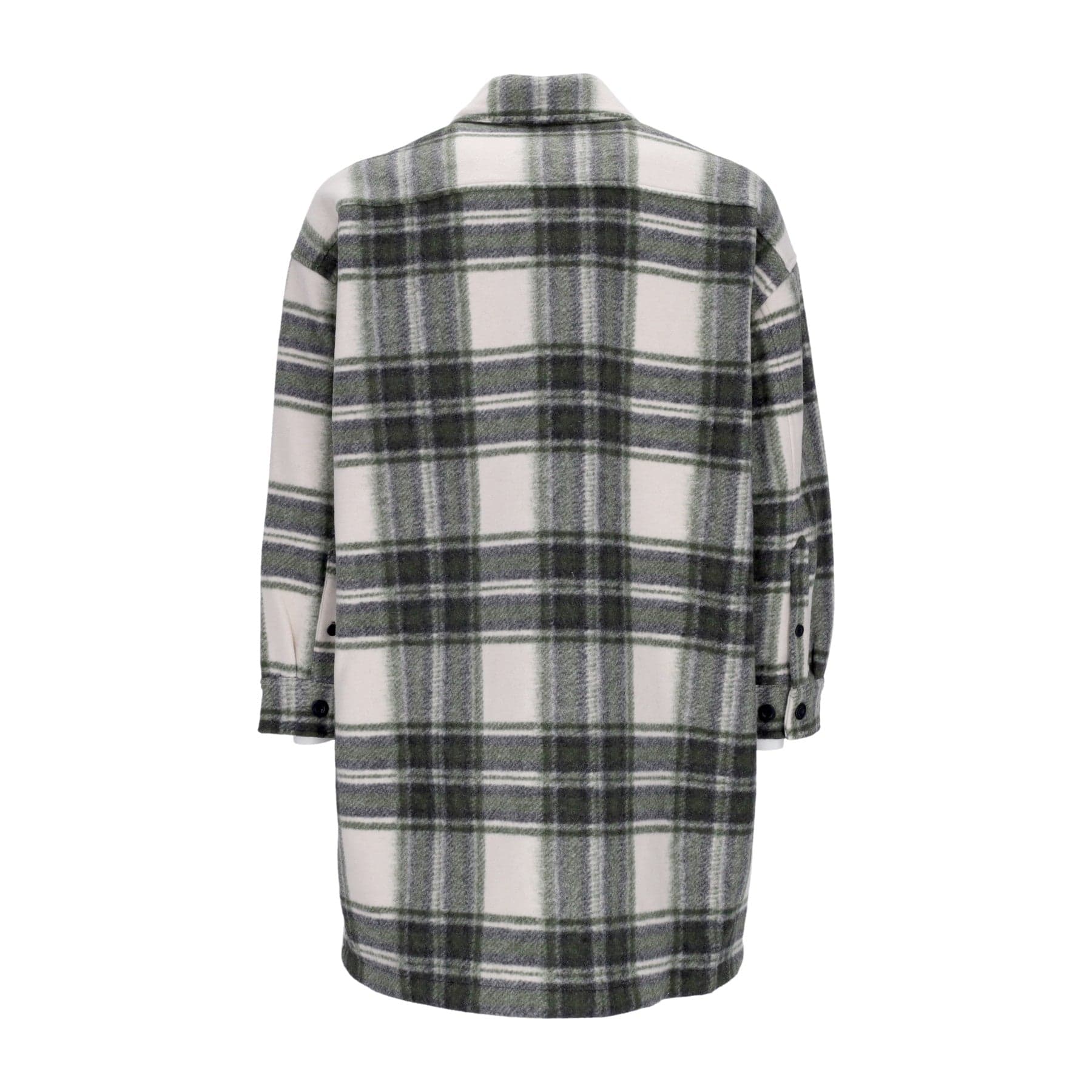 OBEY Camicia Imbottita Donna Taylor Shirt Jacket Cream Plaid da donna in Bluse e camicie Drestige - Casamassima, commercioVirtuoso.it