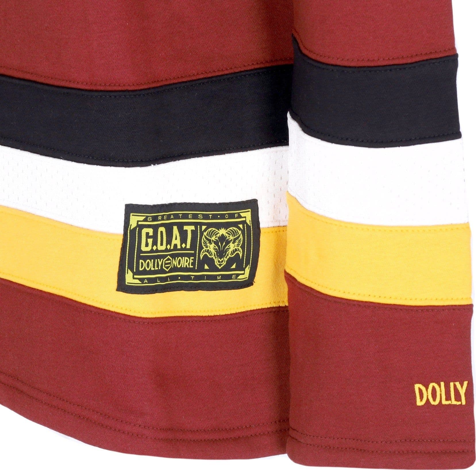 DOLLY NOIRE Felpa Tipo Hockey Uomo Goat Classic Hockey Hoodie Bordeaux da uomo in Felpe con cappuccio Drestige - Casamassima, commercioVirtuoso.it