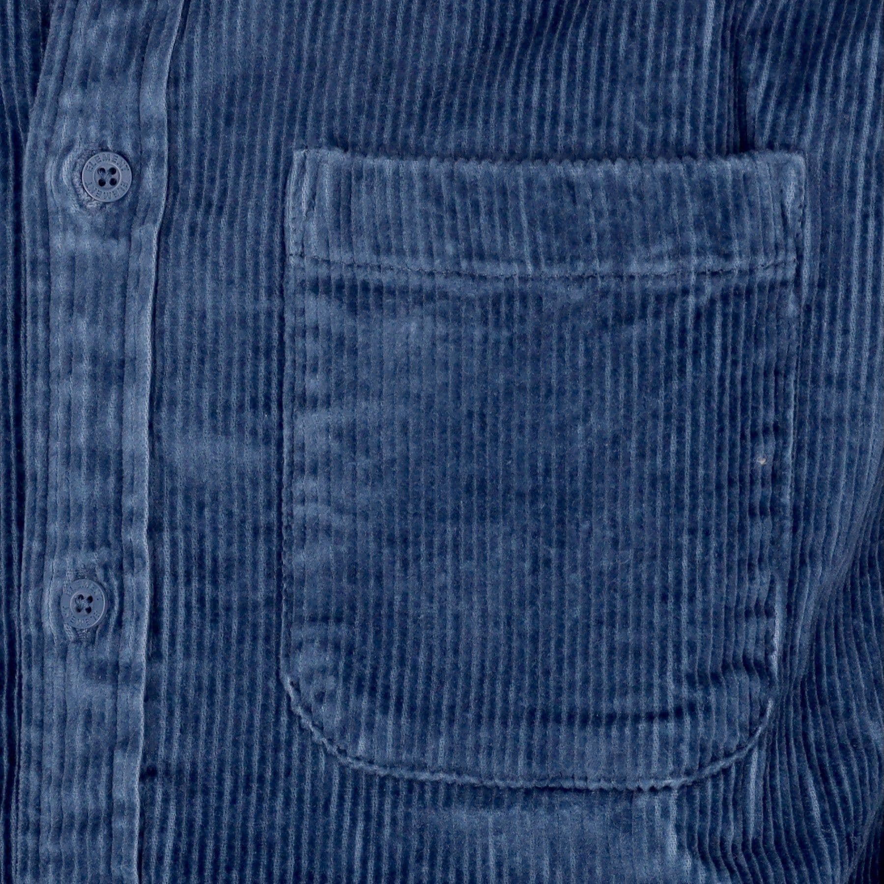 ELEMENT Camicia Manica Lunga Uomo Bold Corduroy Shirt Moonlit Ocean da uomo in Camicie casual Drestige - Casamassima, commercioVirtuoso.it