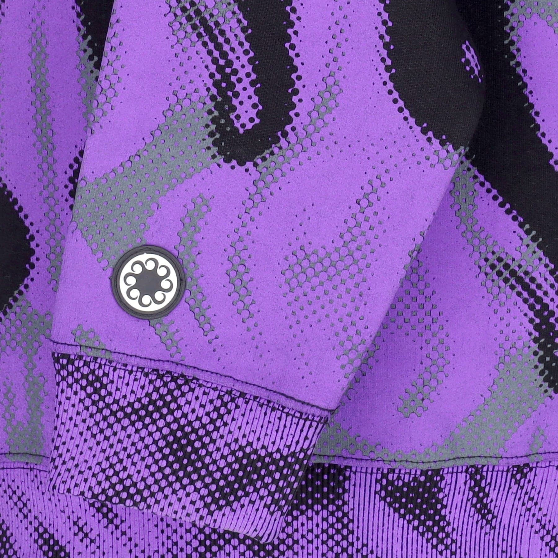 OCTOPUS Felpa Cappuccio Uomo Half Tone Hoodie Black/purple da uomo in Felpe con cappuccio Drestige - Casamassima, commercioVirtuoso.it