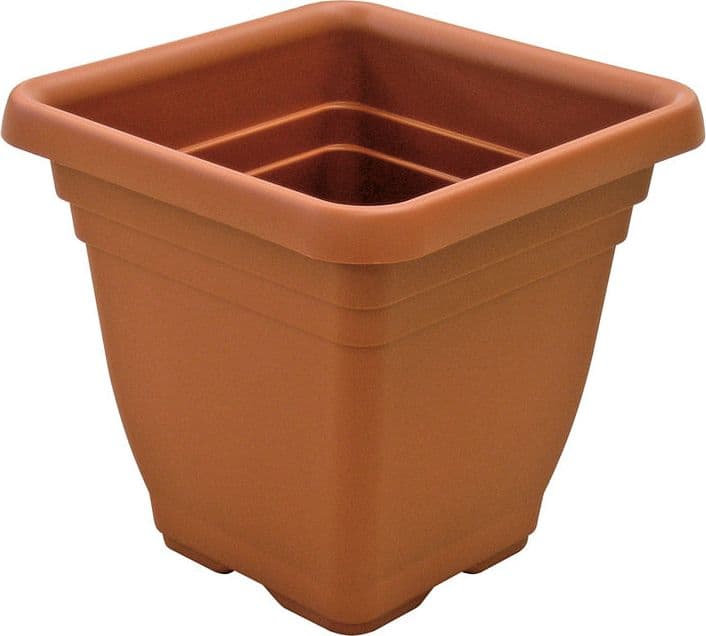 FIORIERA QUADRA cm 45 x 45 x 40 senza sottovaso In polipropilene - DF 612738 in prodotto EuroStore07 - Alatri, commercioVirtuoso.it