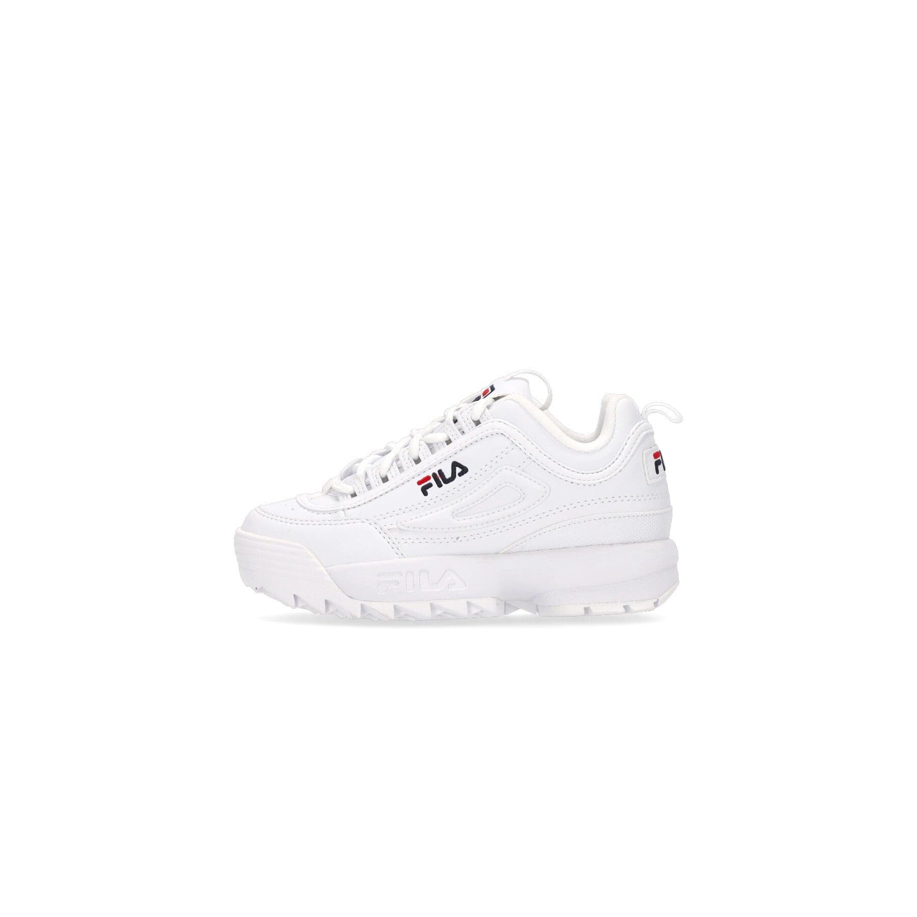 FILA Scarpa Bassa Bambino Disruptor Kids White da bambino in Sneaker casual Drestige - Casamassima, commercioVirtuoso.it
