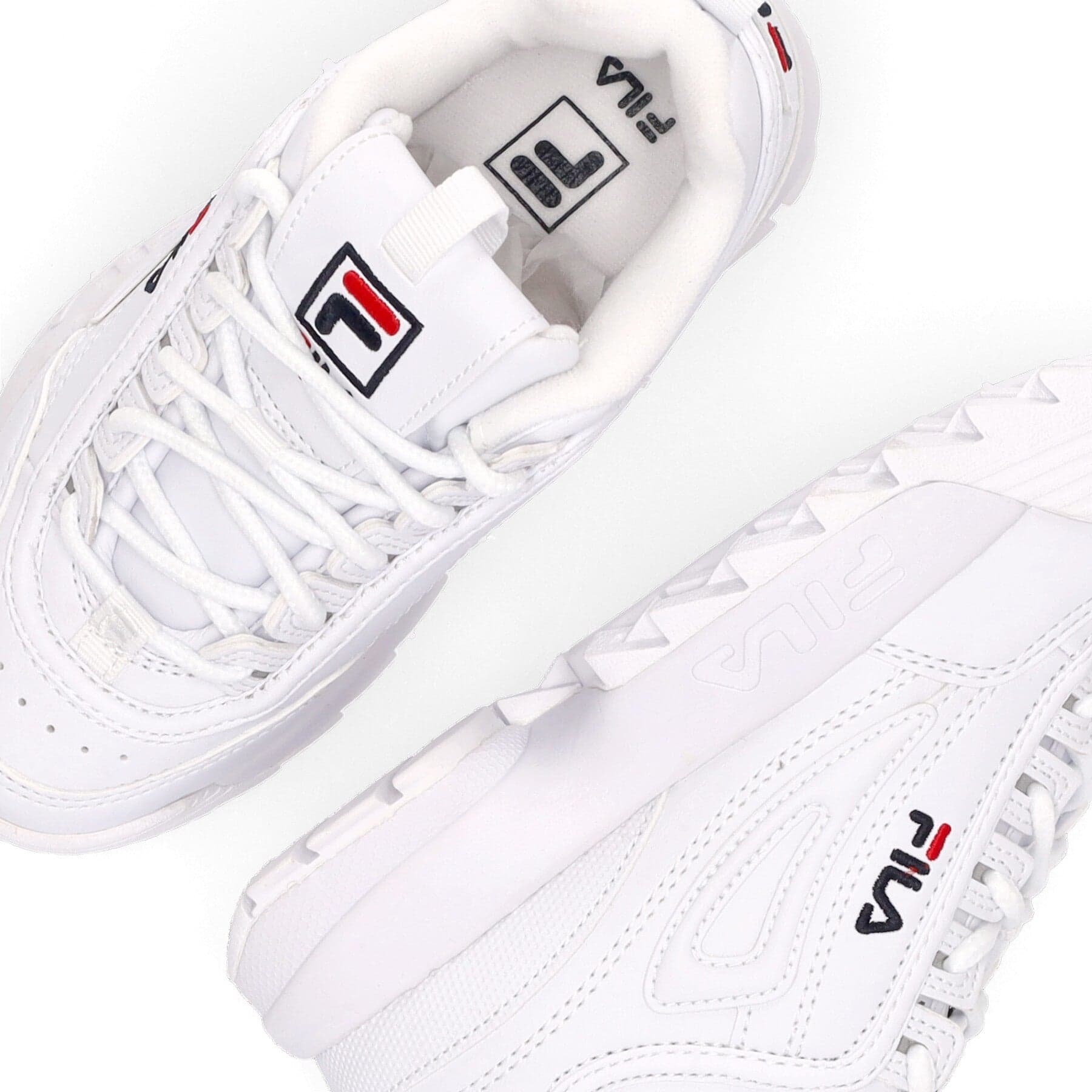 FILA Scarpa Bassa Bambino Disruptor Kids White da bambino in Sneaker casual Drestige - Casamassima, commercioVirtuoso.it