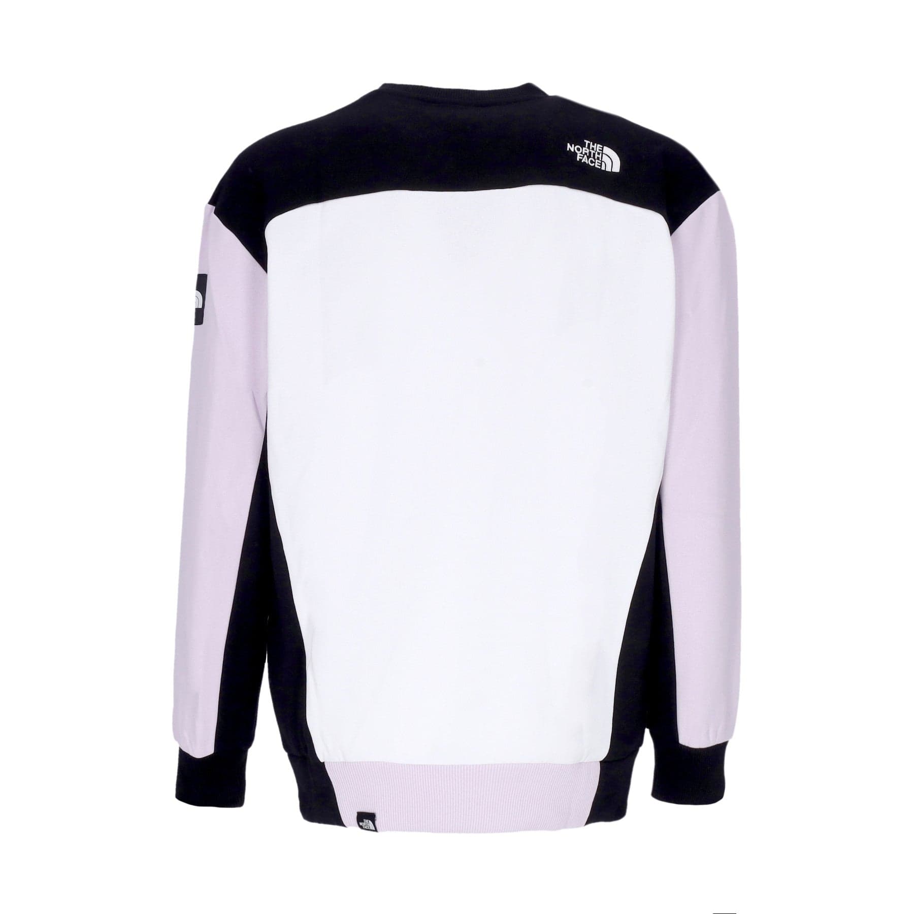 THE NORTH FACE Felpa Girocollo Donna Seasonal Crew White/lavender Fog/black da donna in Felpe senza cappuccio Drestige - Casamassima, commercioVirtuoso.it