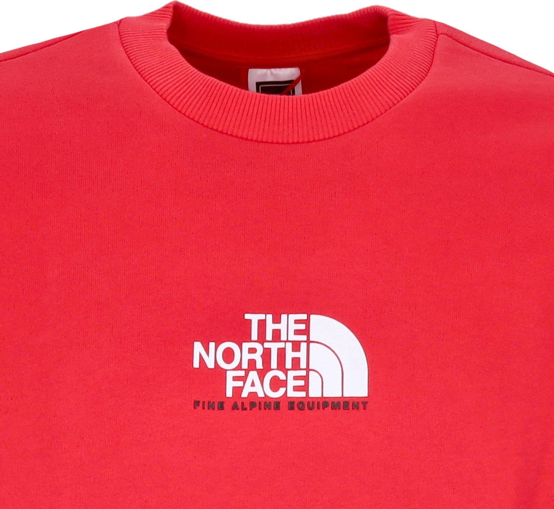 THE NORTH FACE Felpa Girocollo Uomo Seasonal Fine Crew Horizon Red da uomo in Felpe senza cappuccio Drestige - Casamassima, commercioVirtuoso.it