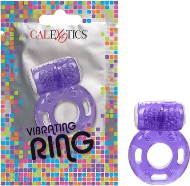 Anello fallico vibratore per pene CALEXOTICS VIOLA in Anelli fallici e vibranti Sexy Tentazioni - Siracusa, commercioVirtuoso.it