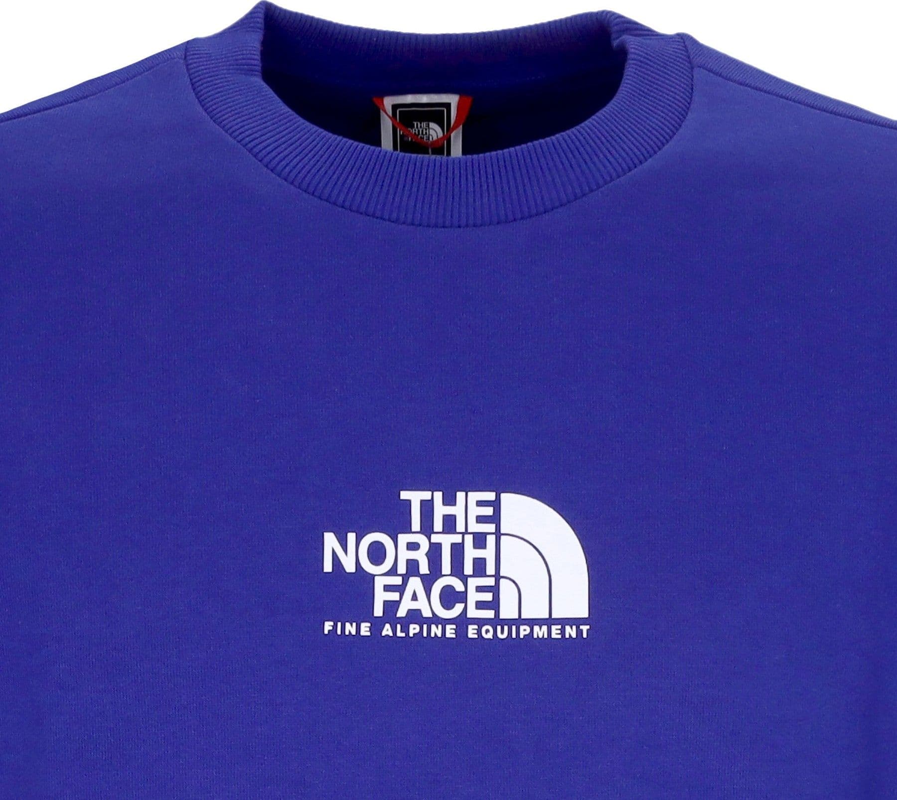 THE NORTH FACE Felpa Girocollo Uomo Seasonal Fine Crew Lapis Blue da uomo in Felpe con cappuccio Drestige - Casamassima, commercioVirtuoso.it