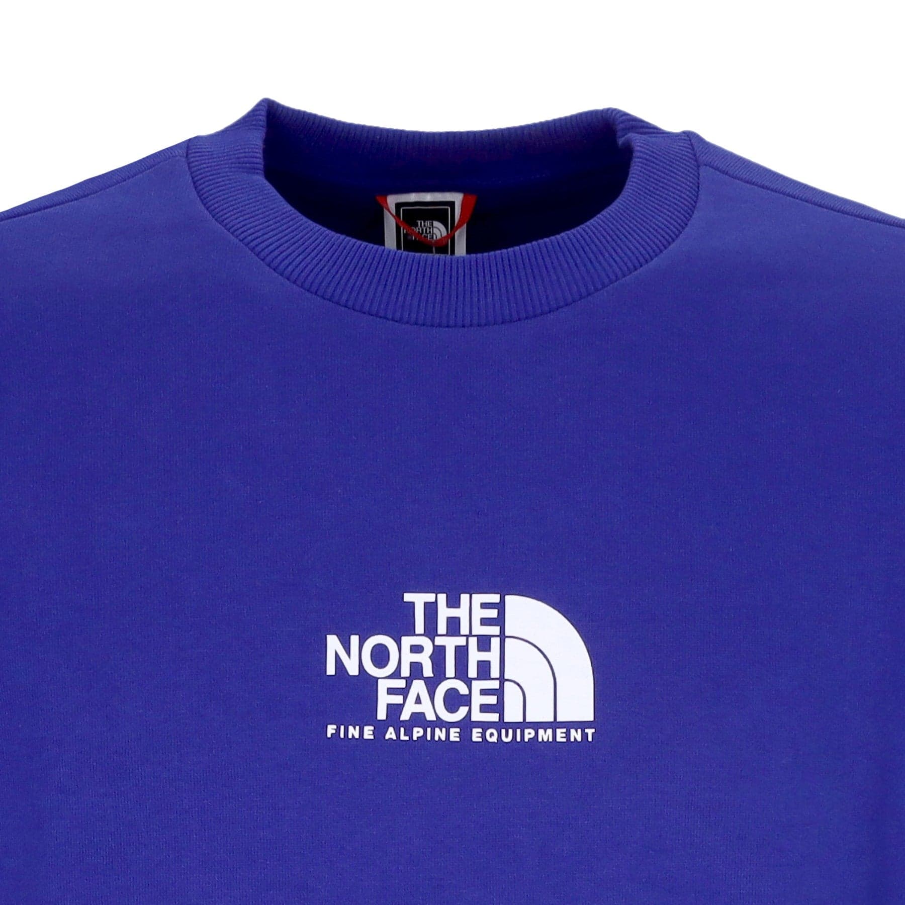 THE NORTH FACE Felpa Girocollo Uomo Seasonal Fine Crew Lapis Blue da uomo in Felpe con cappuccio Drestige - Casamassima, commercioVirtuoso.it