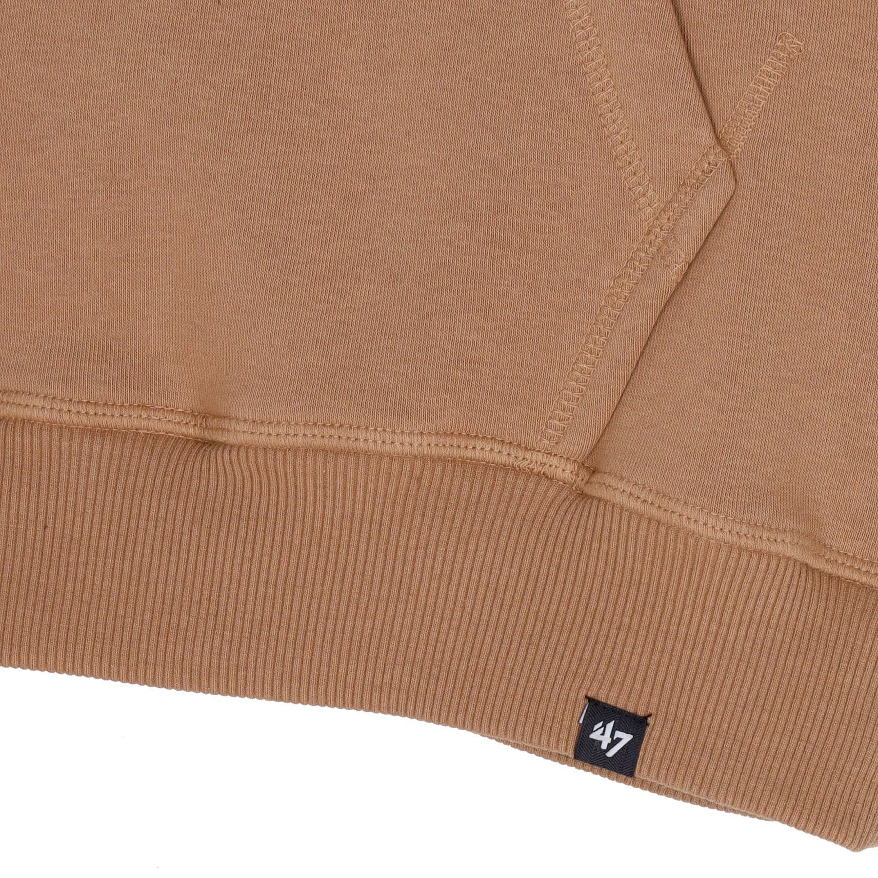 47 BRAND Felpa Cappuccio Uomo Mlb Imprint Burnside Hood Neyyan Camel da uomo in Felpe con cappuccio Drestige - Casamassima, commercioVirtuoso.it