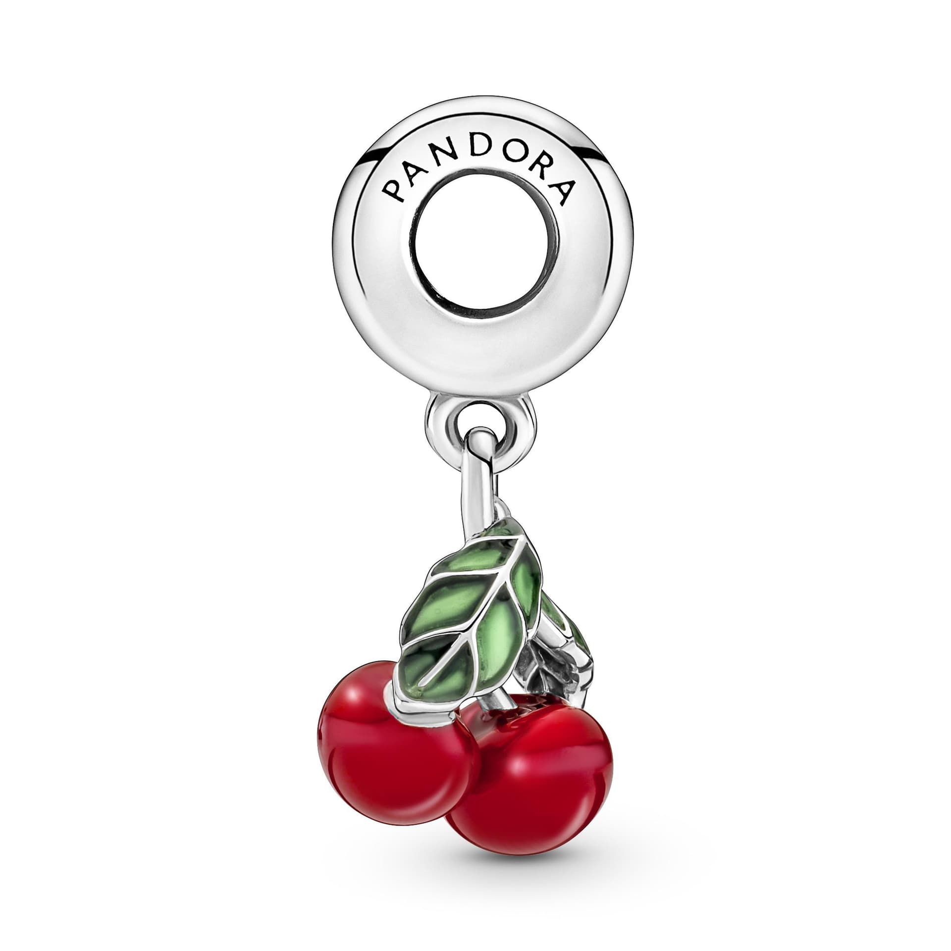 PANDORA - Charm Pendente Ciliegie Rifinito a mano in Bead Charm Alba Gioielli - Casoria, commercioVirtuoso.it