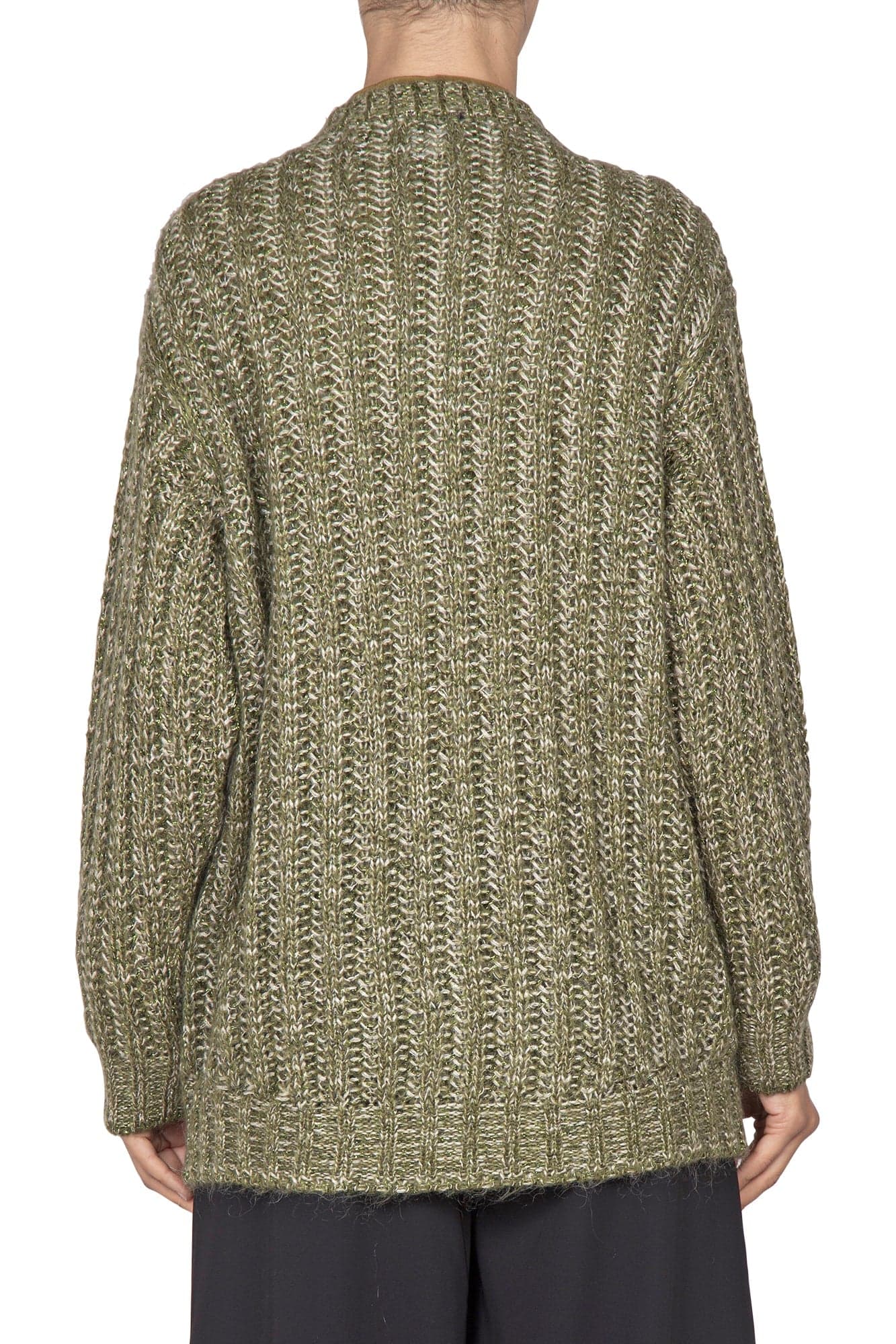 LA FEMME BLANCHE La Femme Blanche - Cardigan - 441809 - Verde da donna in Cardigan Drestige - Casamassima, commercioVirtuoso.it