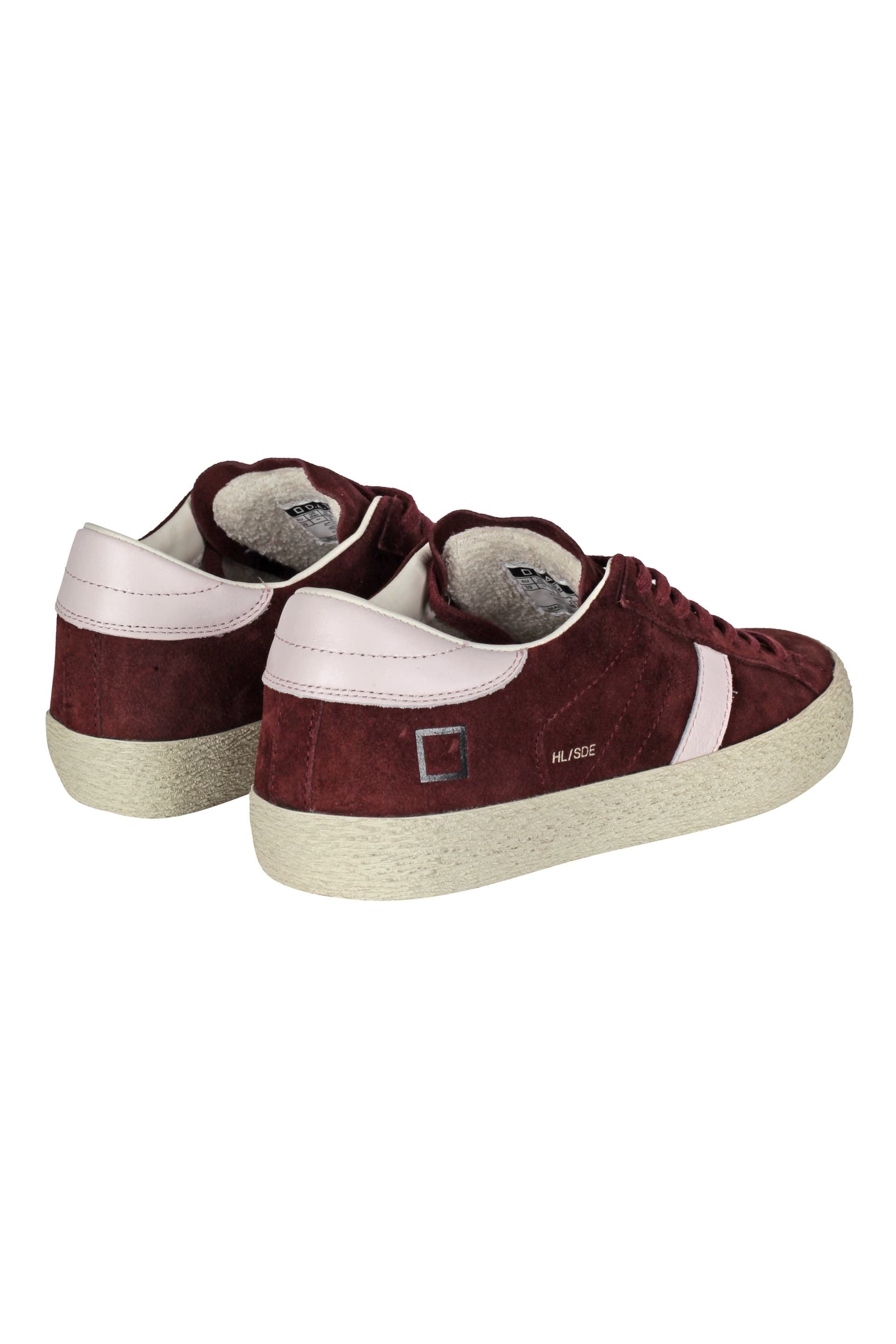 D.A.T.E. DATE - Sneakers - 460522 - Bordeaux da donna in Sneaker casual Drestige - Casamassima, commercioVirtuoso.it
