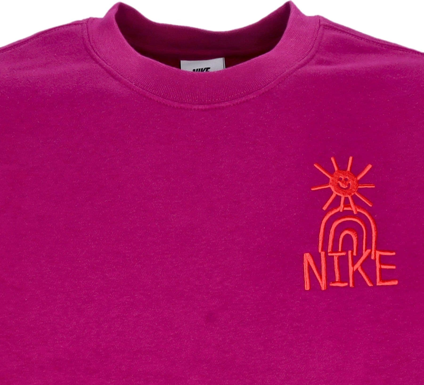 Nike Felpa Girocollo Uomo Sportswear Hbr-c Bb Crewneck Dynamic Berry/lt Crimson da uomo in Felpe senza cappuccio Drestige - Casamassima, commercioVirtuoso.it