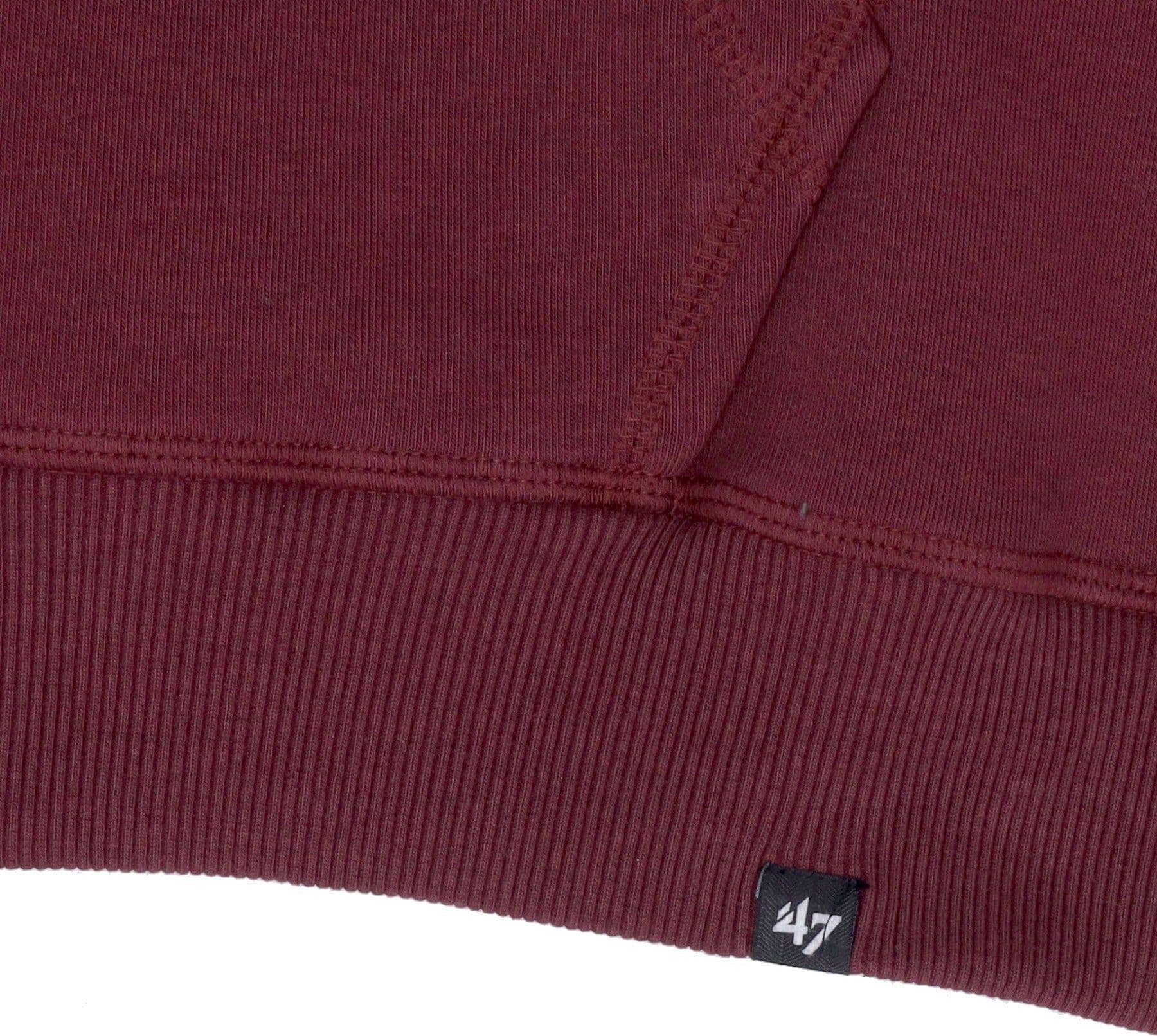 47 BRAND Felpa Cappuccio Uomo Mlb Burnside Base Runner Hood Neyyan Dark Maroon da uomo in Felpe con cappuccio Drestige - Casamassima, commercioVirtuoso.it