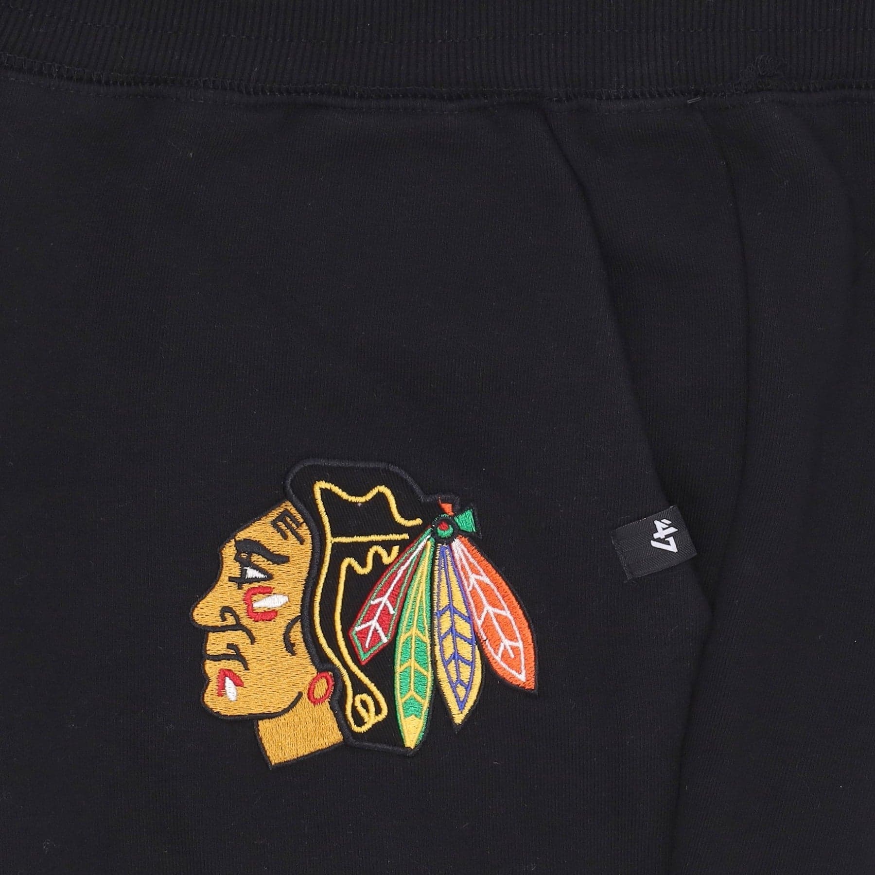 47 BRAND Pantalone Tuta Felpato Uomo Nhl Imprint Burnside Pant Chibla Jet Black da uomo in Pantaloni Drestige - Casamassima, commercioVirtuoso.it