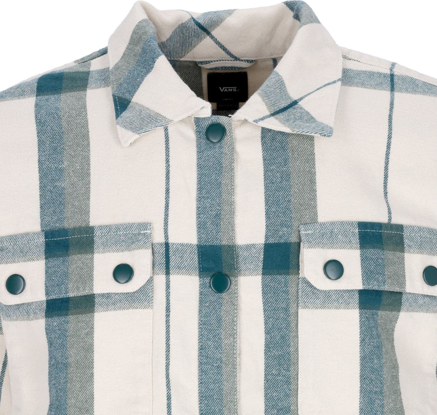 VANS Camicia Manica Lunga Donna Hal Plaid Shacket White da donna in Bluse e camicie Drestige - Casamassima, commercioVirtuoso.it