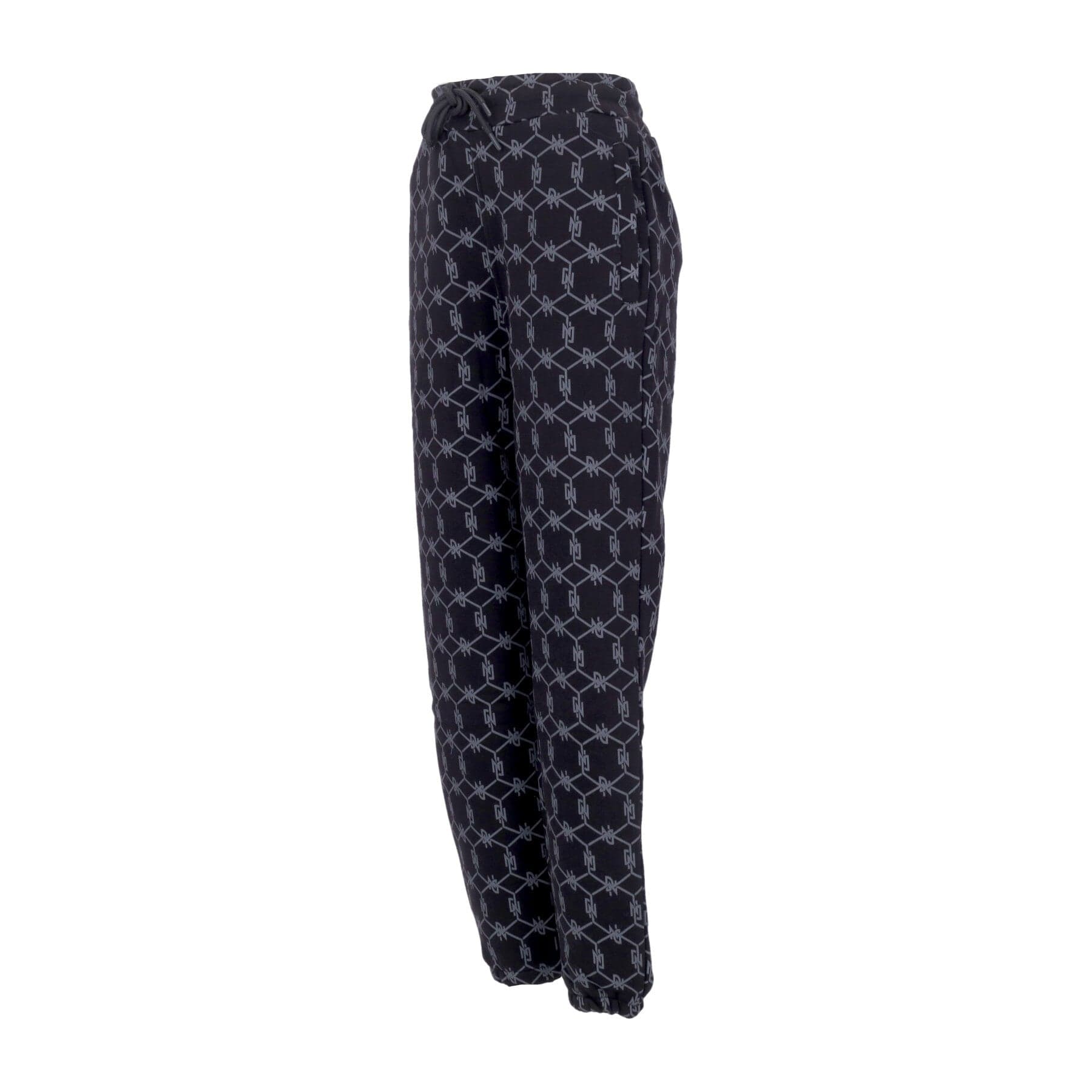 DOLLY NOIRE Pantalone Tuta Felpato Uomo Monogram Sweatpants Black da uomo in Pantaloni sportivi Drestige - Casamassima, commercioVirtuoso.it