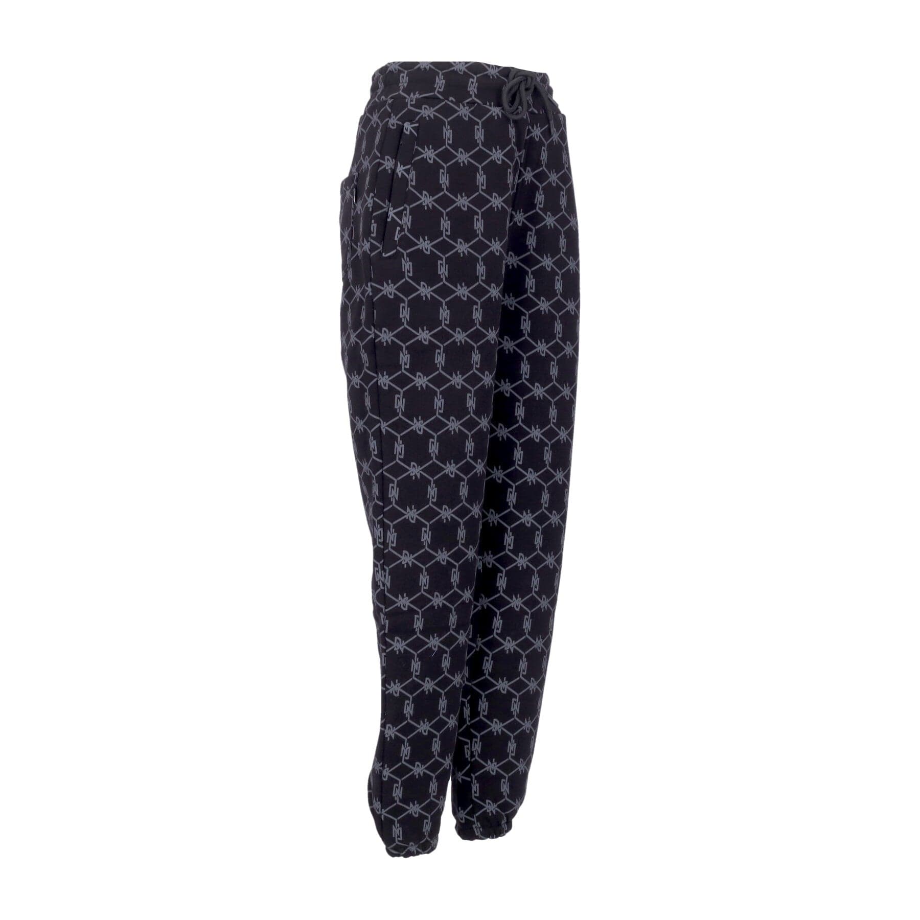 DOLLY NOIRE Pantalone Tuta Felpato Uomo Monogram Sweatpants Black da uomo in Pantaloni sportivi Drestige - Casamassima, commercioVirtuoso.it