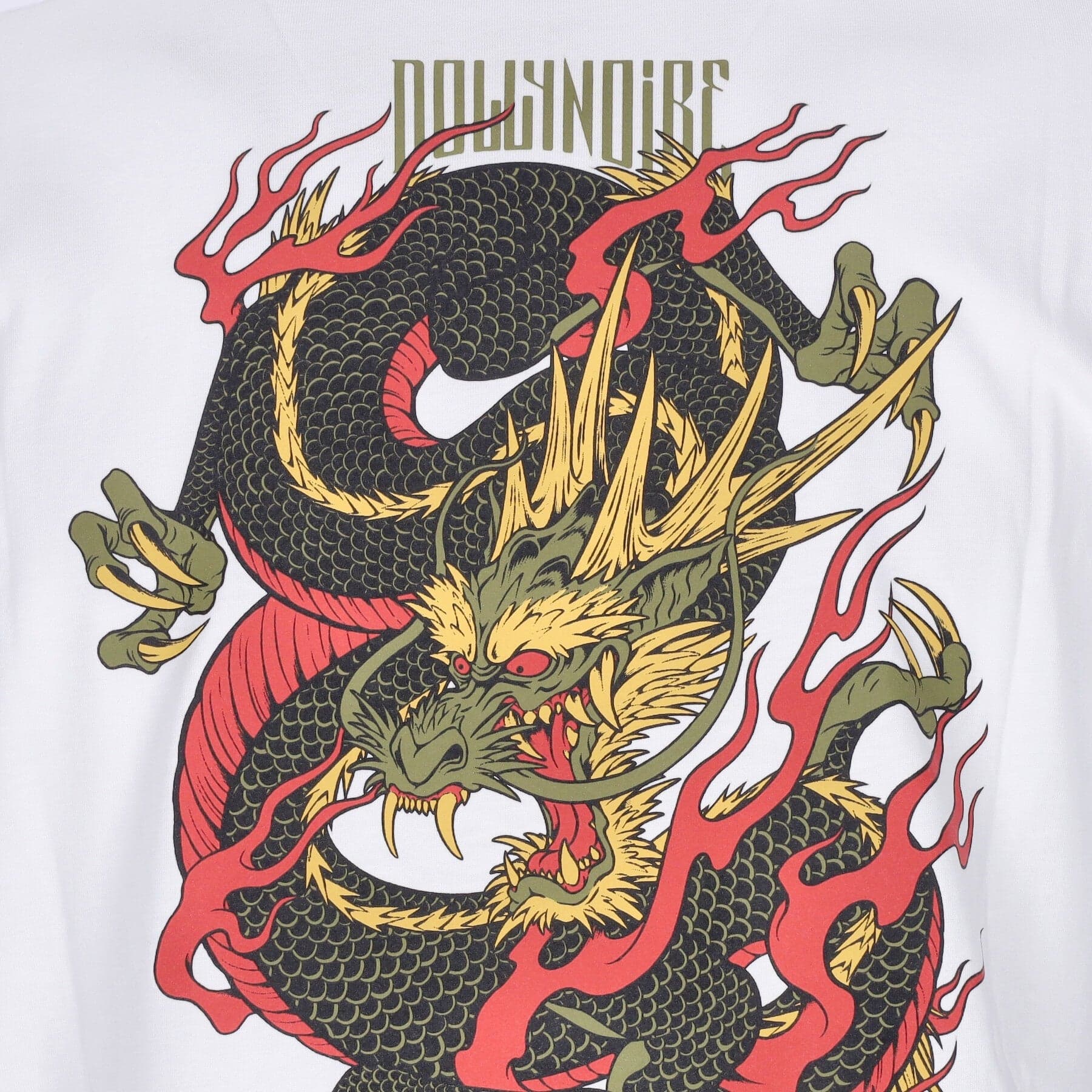 DOLLY NOIRE Maglietta Uomo Ryu Dragon Tee White da uomo in T-shirt Drestige - Casamassima, commercioVirtuoso.it