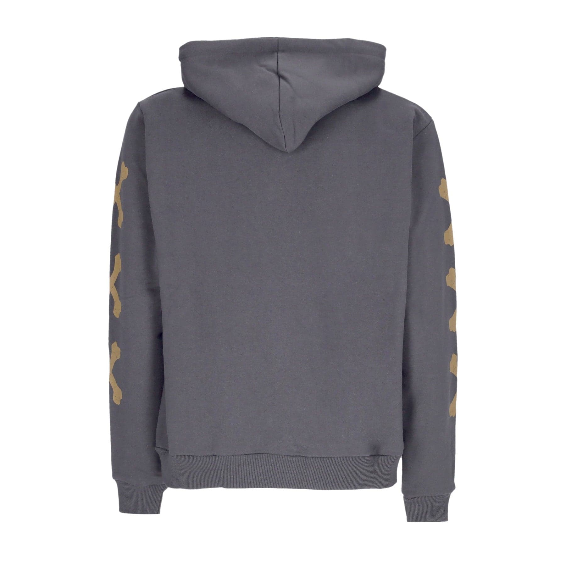 PHOBIA Felpa Leggera Cappuccio Uomo Cross Bones Hoodie Grey/beige da uomo in Felpe con cappuccio Drestige - Casamassima, commercioVirtuoso.it
