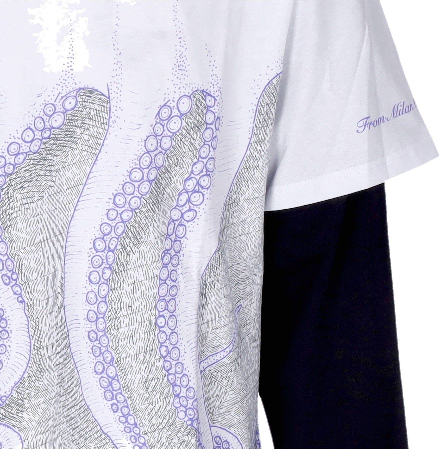 OCTOPUS Maglietta Manica Lunga Uomo Milan L/s Tee White da uomo in T-Shirt Drestige - Casamassima, commercioVirtuoso.it