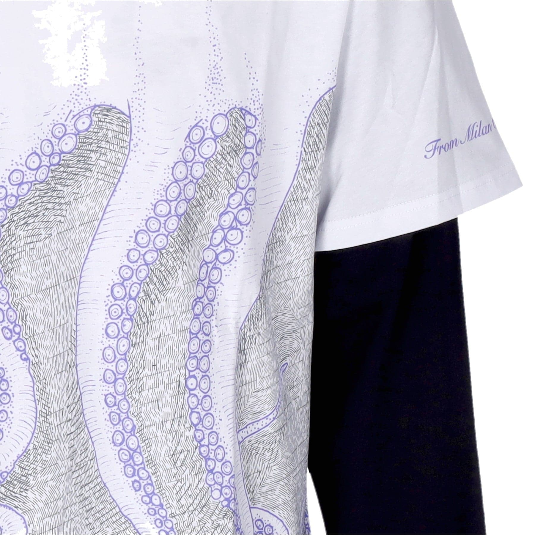OCTOPUS Maglietta Manica Lunga Uomo Milan L/s Tee White da uomo in T-Shirt Drestige - Casamassima, commercioVirtuoso.it